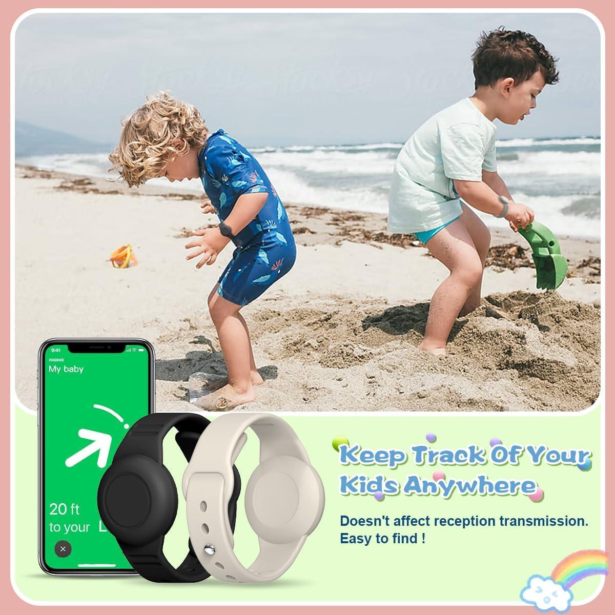 Funda a Prueba de Agua para AirTag TOLUOHU - 4 Piezas