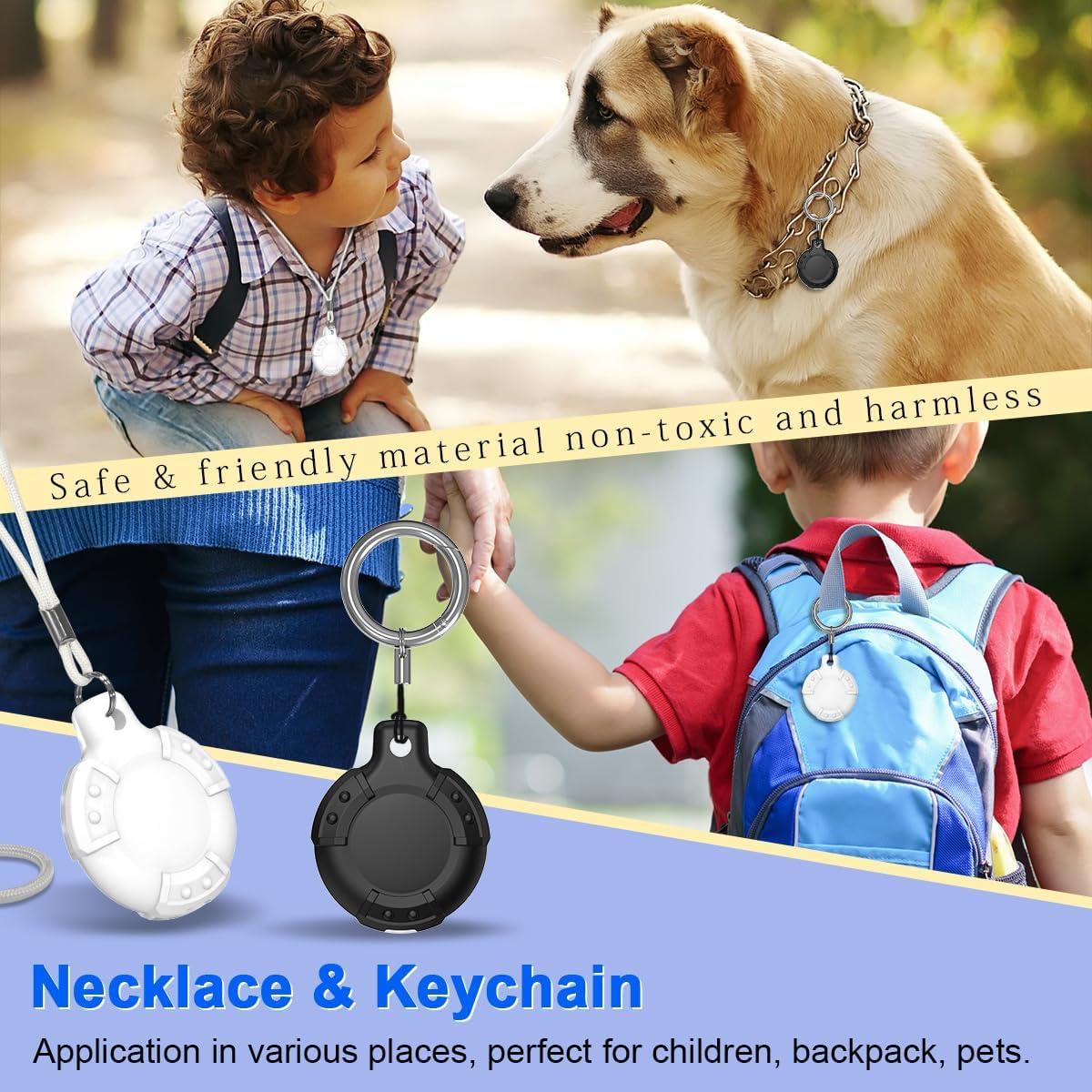 Funda a Prueba de Agua para AirTag TOLUOHU - 4 Piezas