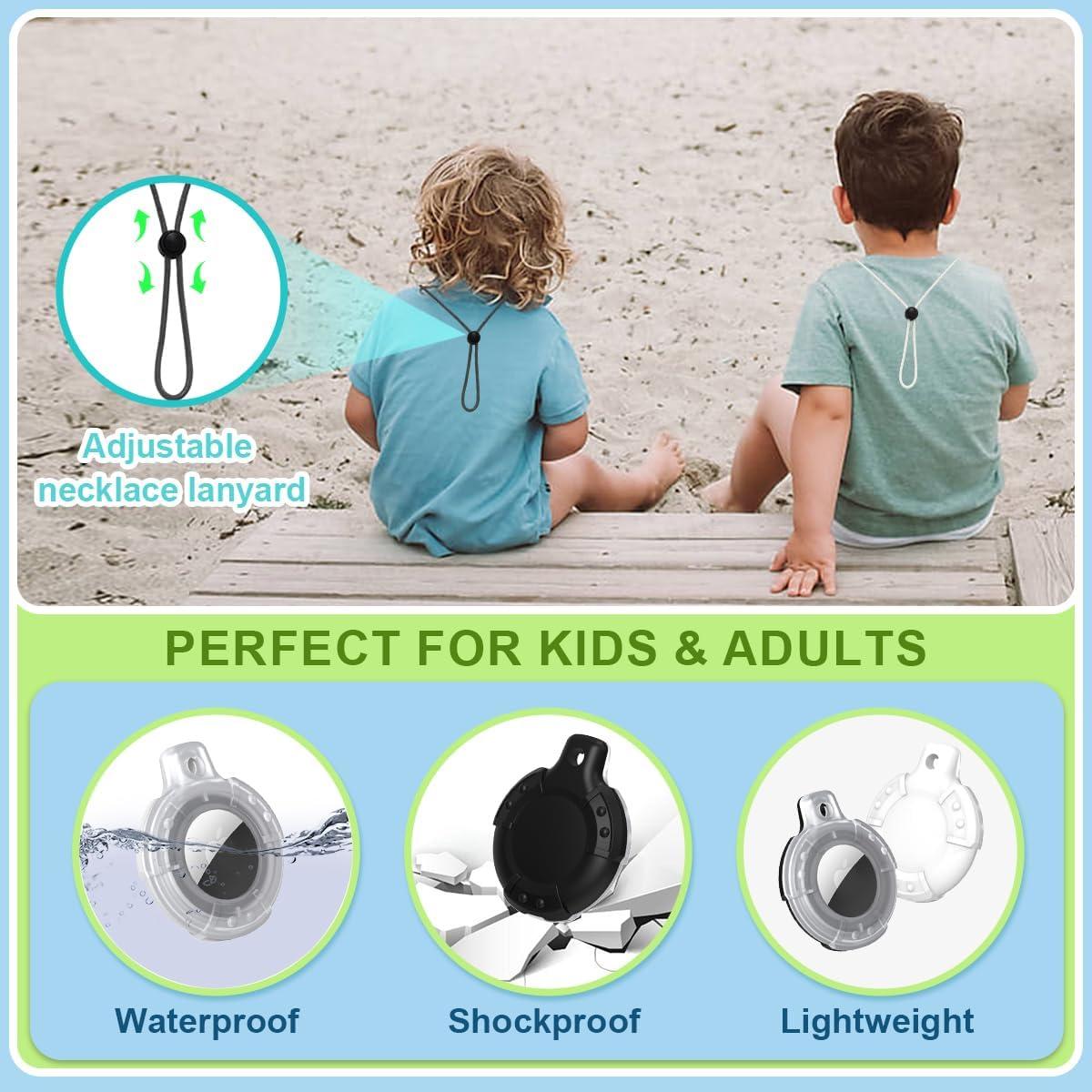 Funda a Prueba de Agua para AirTag TOLUOHU - 4 Piezas