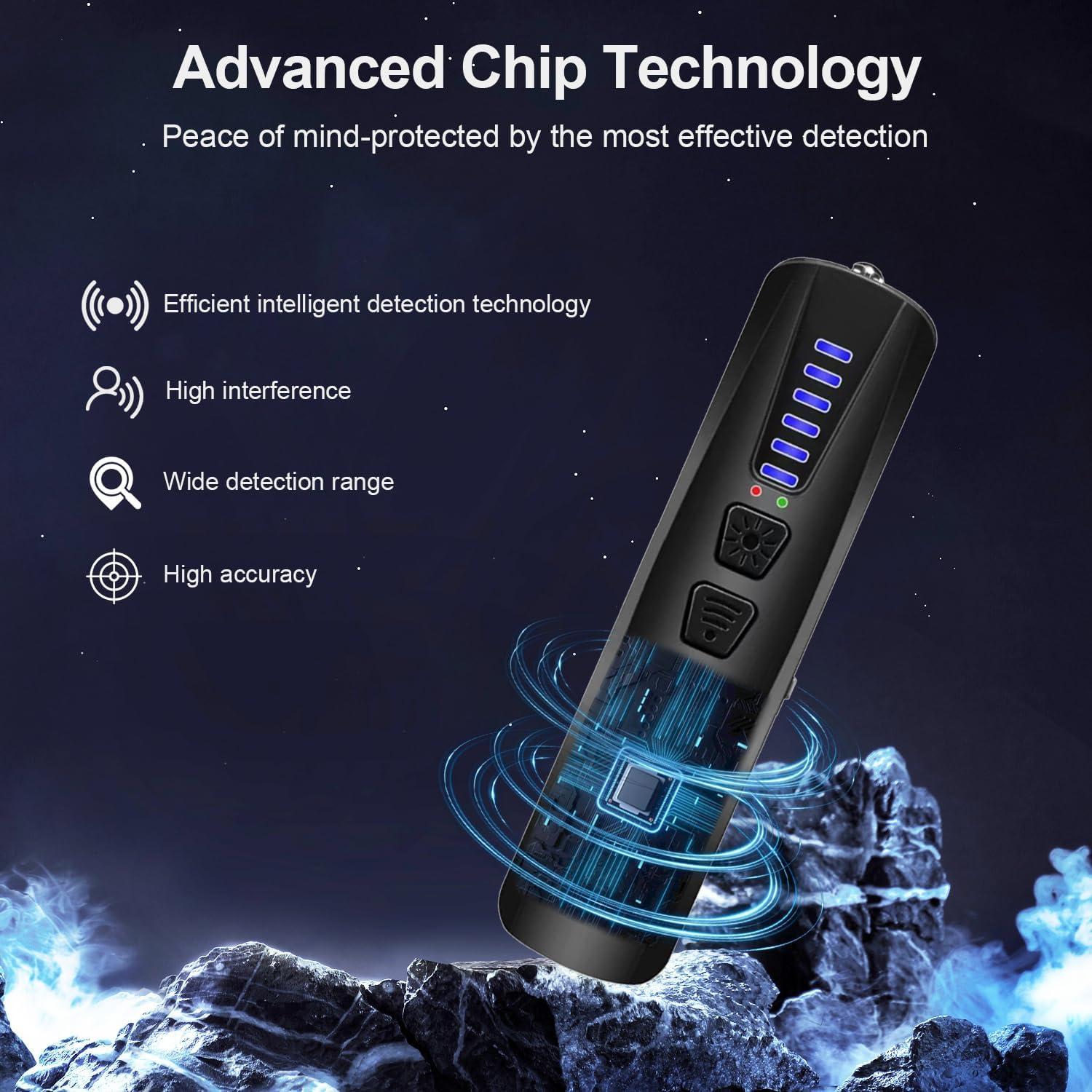 Detector de cámaras ocultas ZHENHAN portátil RF 2,21x2,01cm