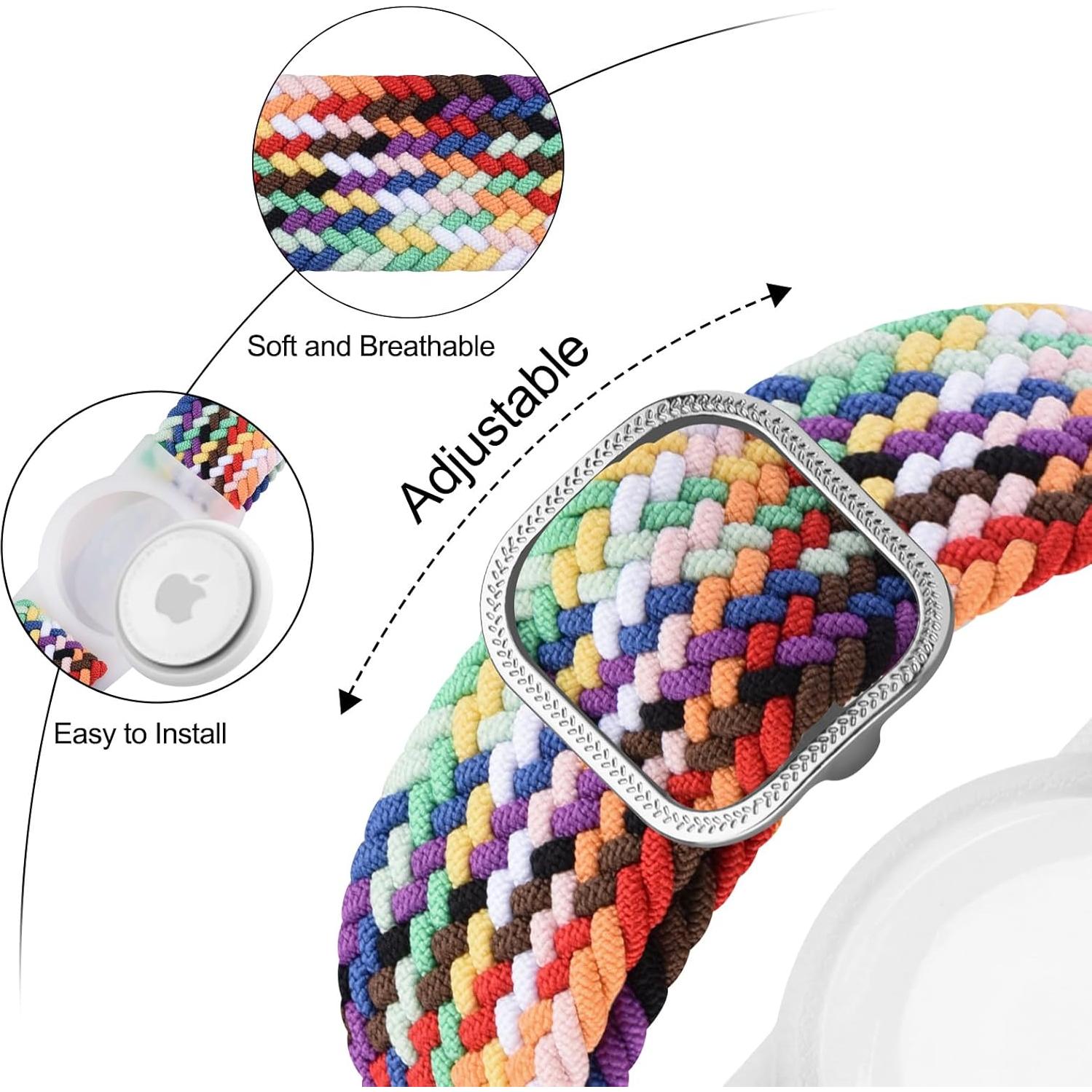 Pulsera Vanjua para Apple AirTag Niños Correa Ajustable