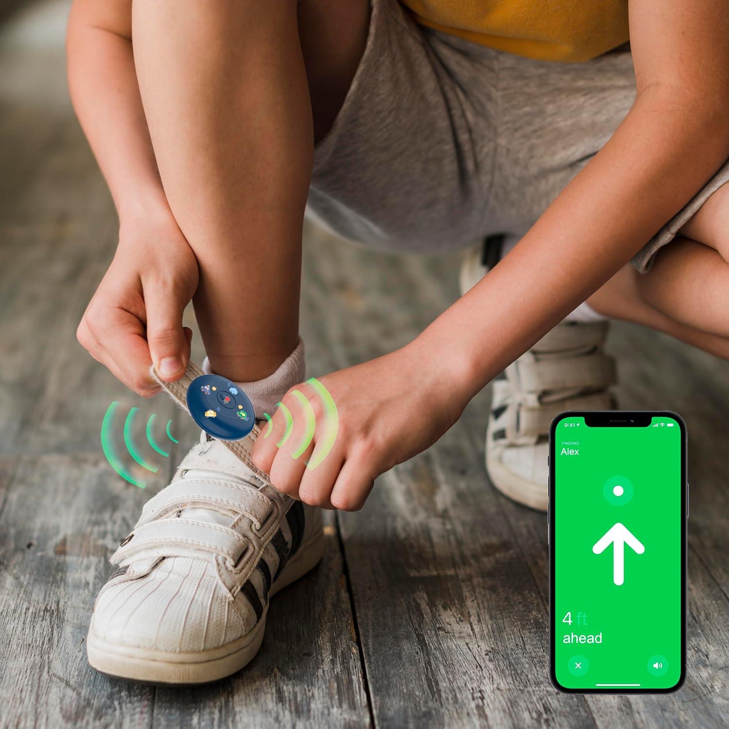 Soporte impermeable para AirTag niños TERRATREK 4 unidades