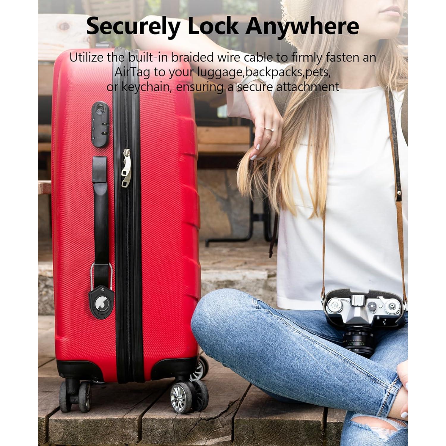 Soporte Llavero TUXON para AirTag 2021 - Funda Protectora