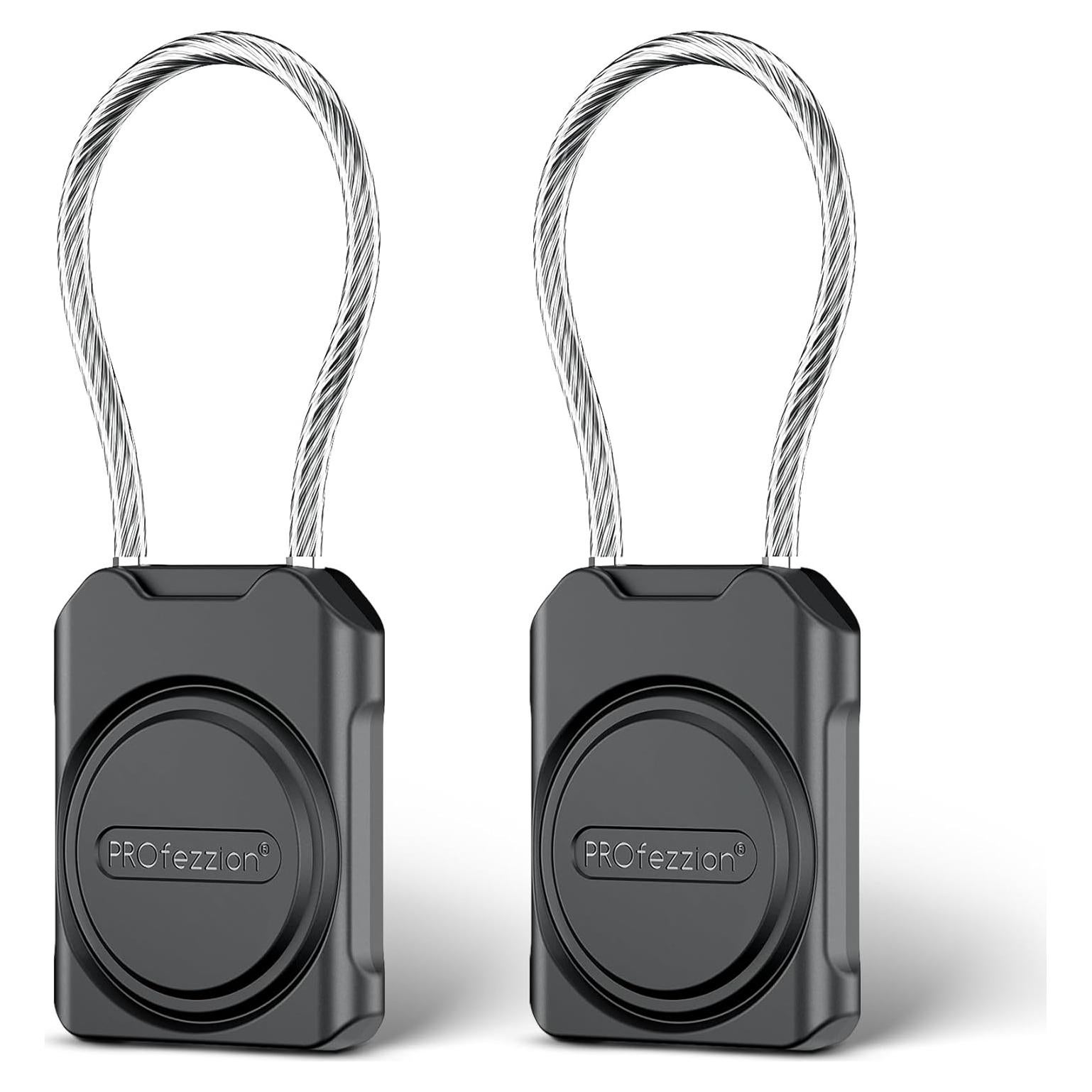 Soporte PROfezzion para Air Tag Negro 2-Pack a Prueba de Agua