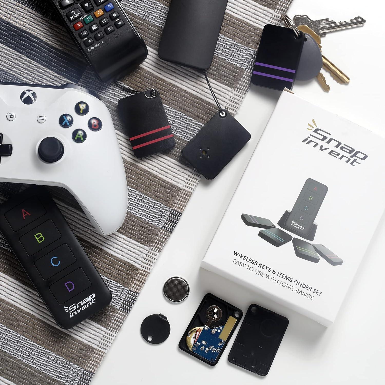 Localizador de Llaves Inalámbrico Snapinvent - 4 Piezas