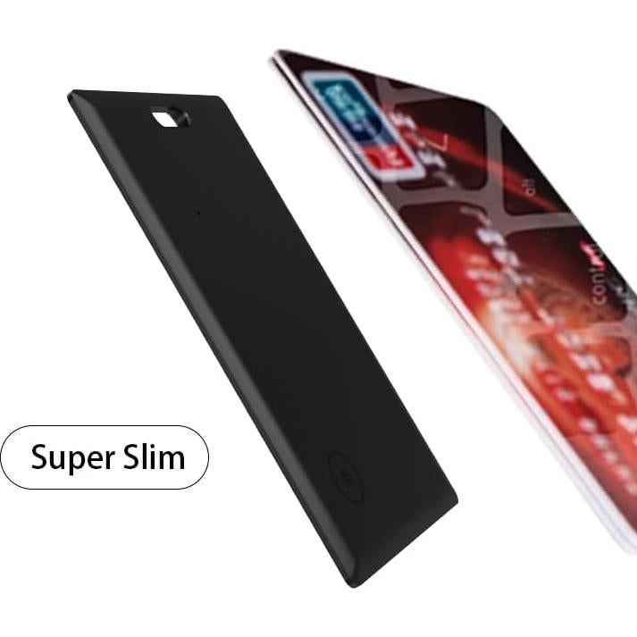 Tarjeta Rastreadora de Cartera NOVZIX S11 Negra 3mm