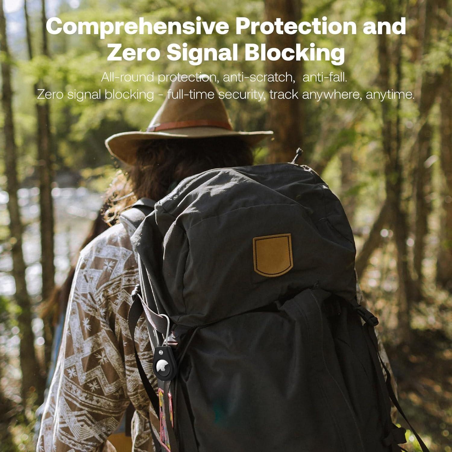 Paquete de 4 Soportes para AirTag Pautas con Cable Metal