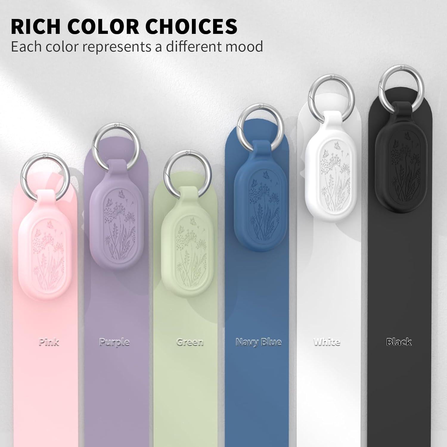 Funda impermeable TUDIOW para Samsung Galaxy SmartTag2 - 2 unidades