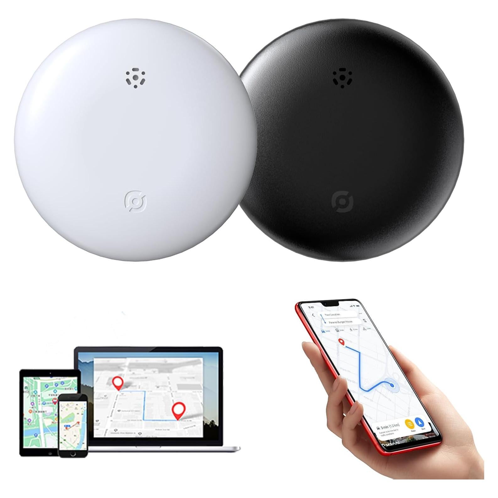 Rastreador Bluetooth Caramote Air Tag 2 Pack Impermeable IPX6