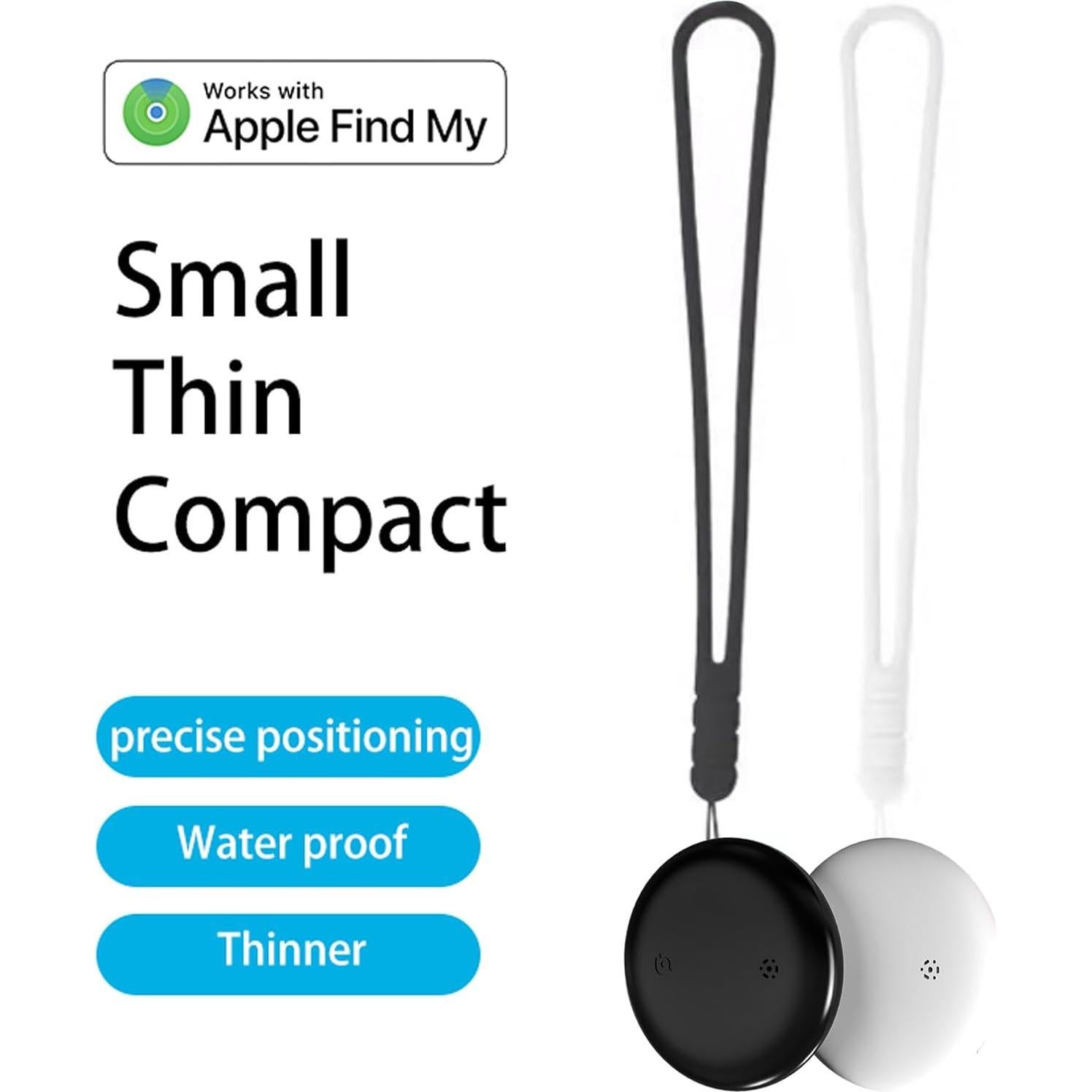 Rastreador Bluetooth Caramote Air Tag 2 Pack Impermeable IPX6