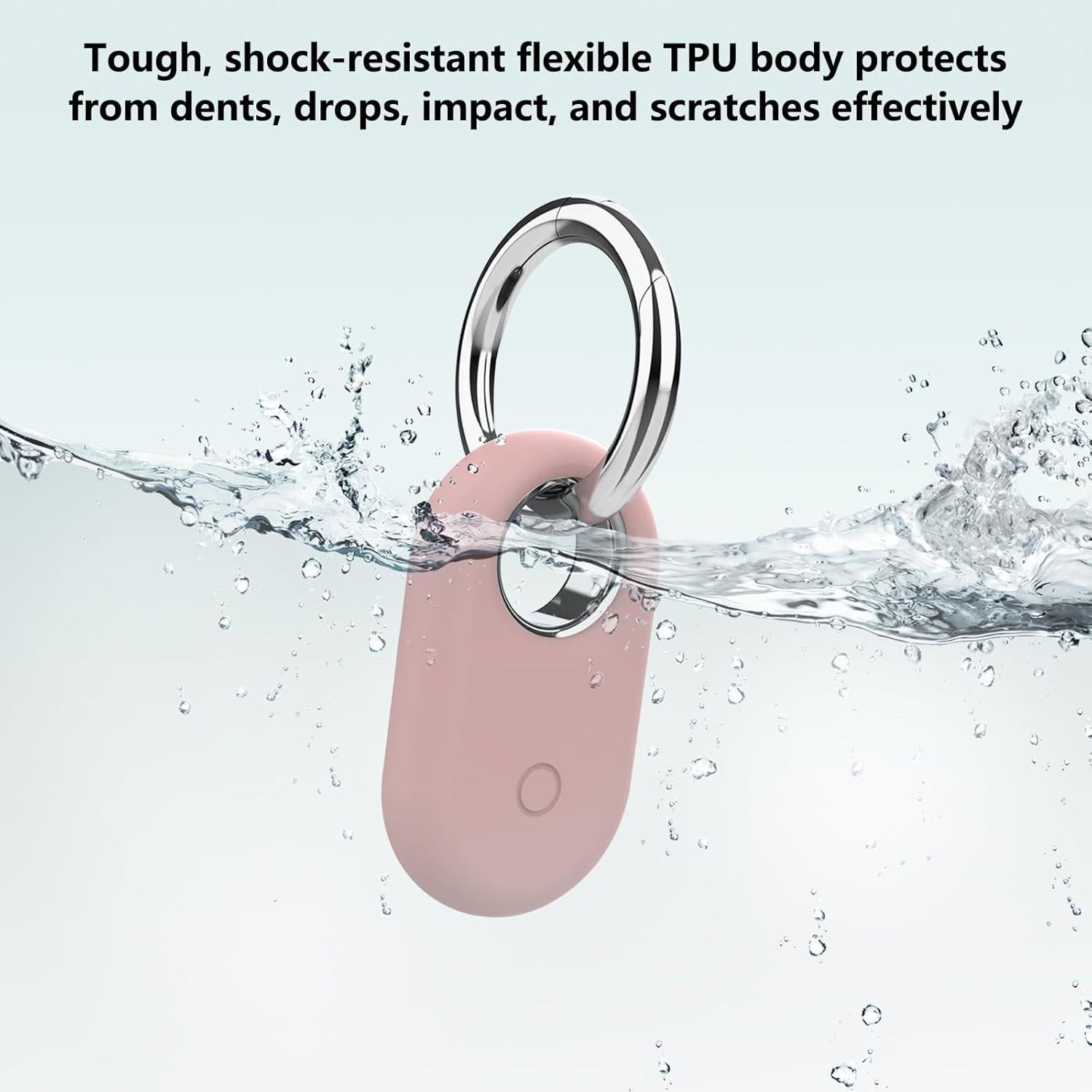 Funda de Silicona para Samsung Galaxy SmartTag2 - 2 Piezas Azul/Rosa