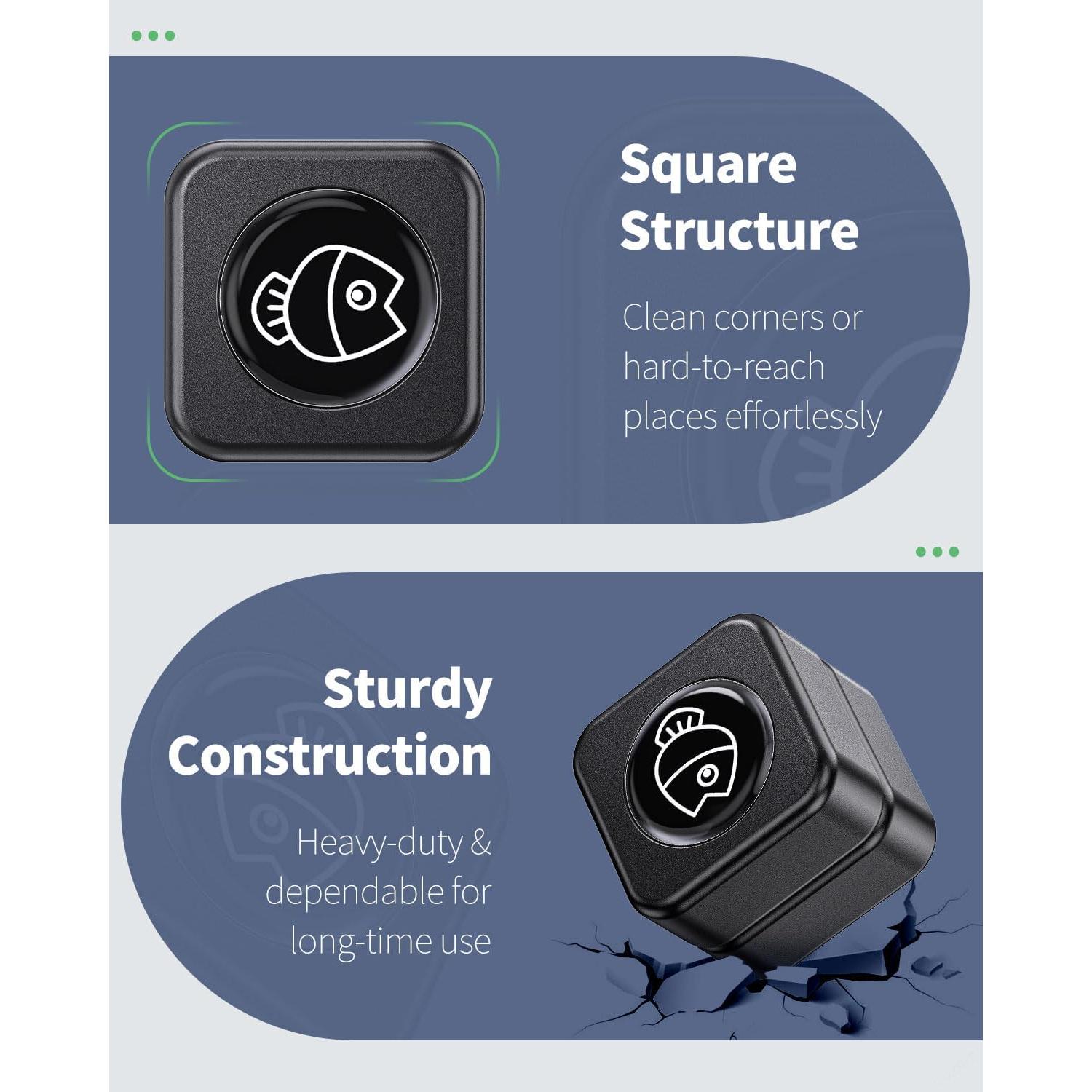 Pawfly Limpiador Magnético para Acuarios Mini 2.97 cm