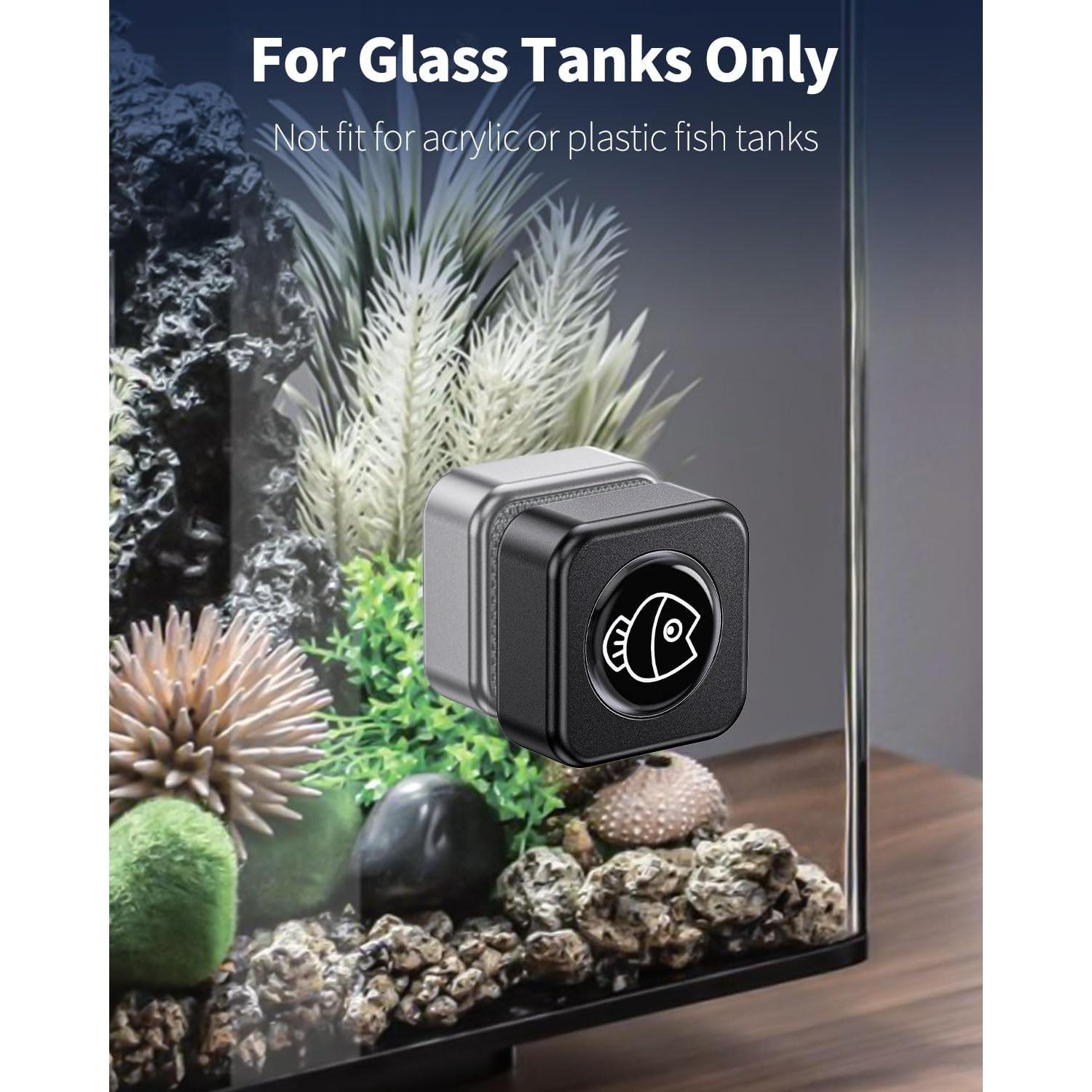 Pawfly Limpiador Magnético para Acuarios Mini 2.97 cm