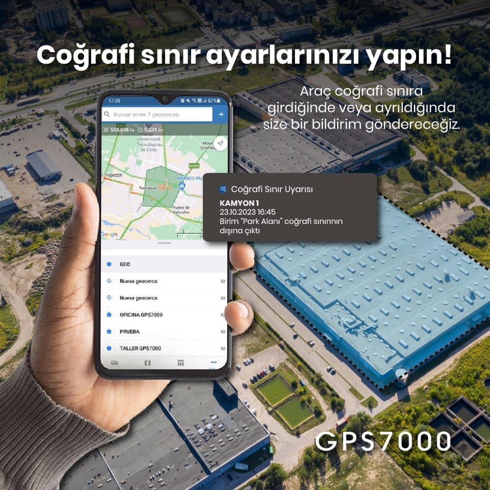 Rastreador GPS Oculto GPS7000 4G con 30 Días de Servicio