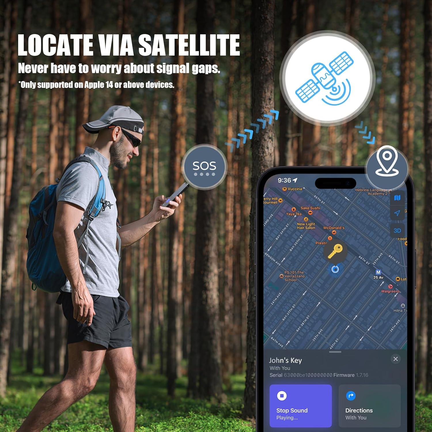 Rastreador Bluetooth Coredy LE01 para iPhone - Localizador de Artículos