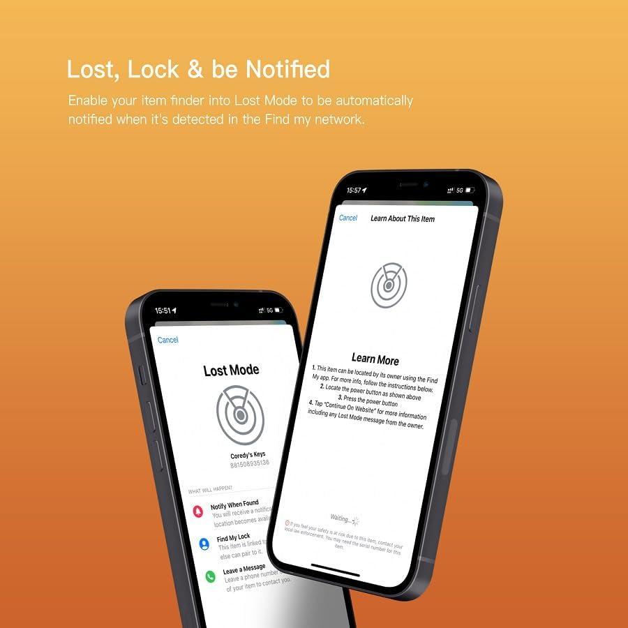 Rastreador Bluetooth Coredy LE01 para iPhone - Localizador de Artículos