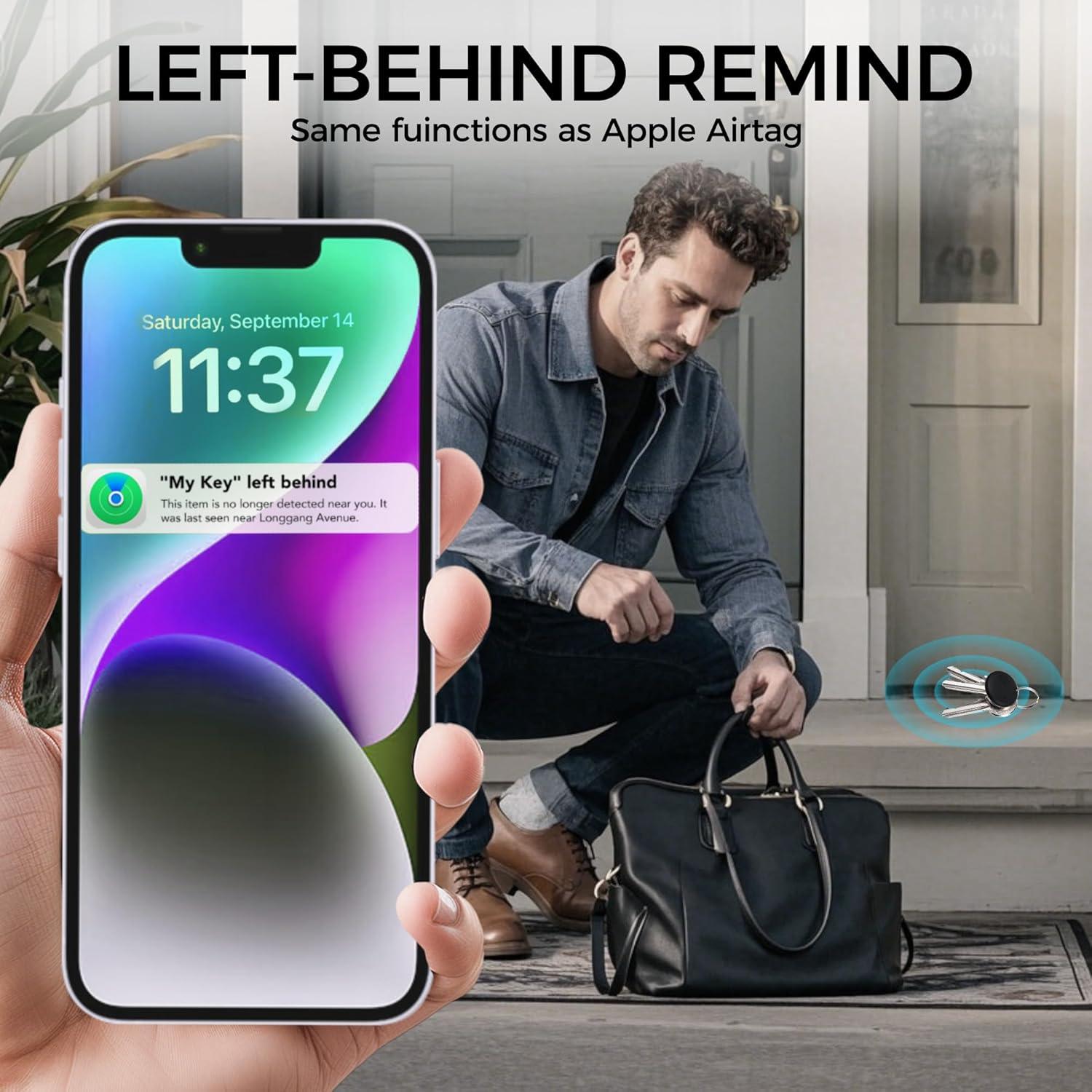 Paquete de 2 Etiquetas Inteligentes LUUBOM con IP67 y 90dB