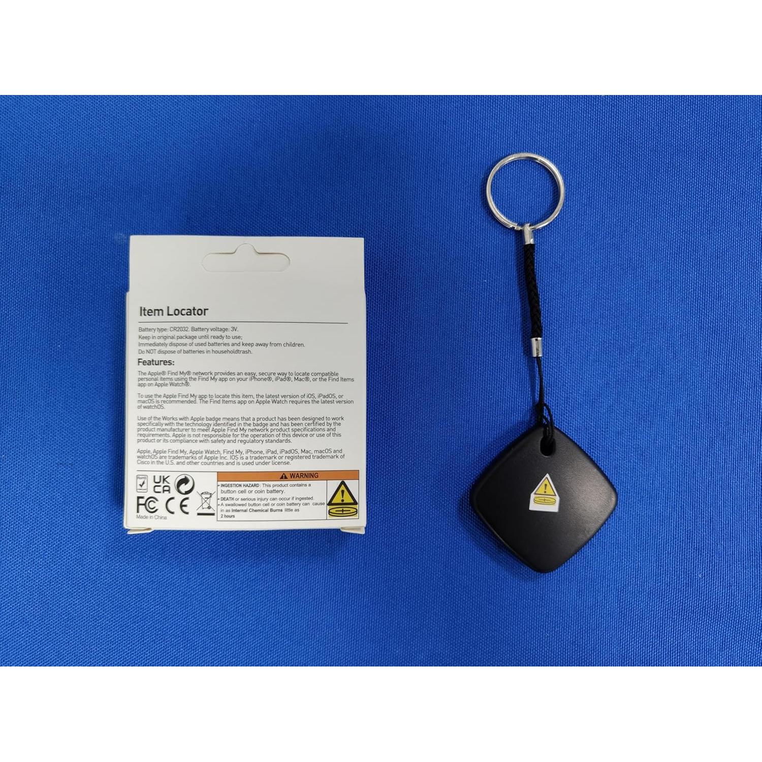Localizador Bluetooth Air Tags 2 Pack Apple iOS Batería Reemplazable