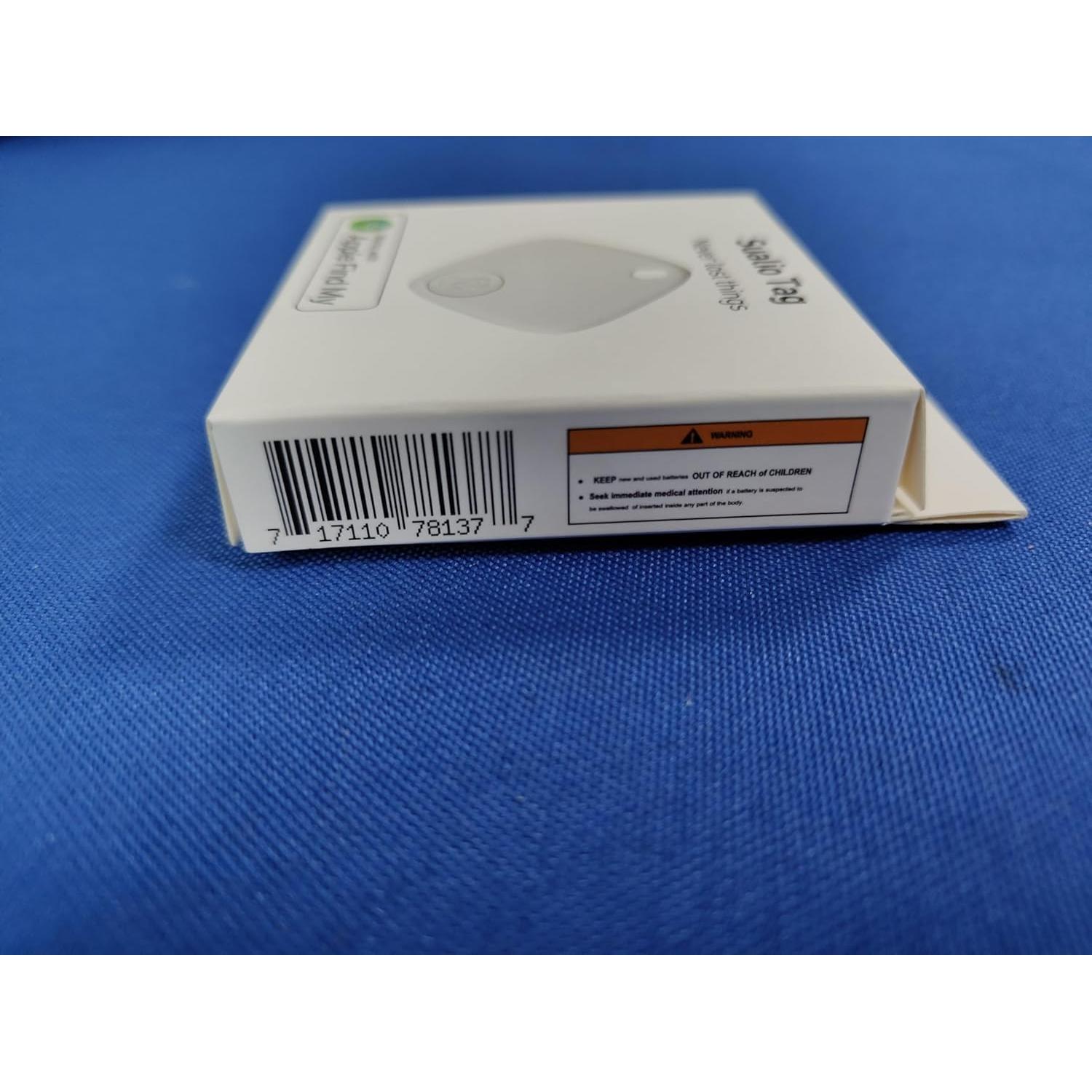 Localizador Bluetooth Air Tags 2 Pack Apple iOS Batería Reemplazable