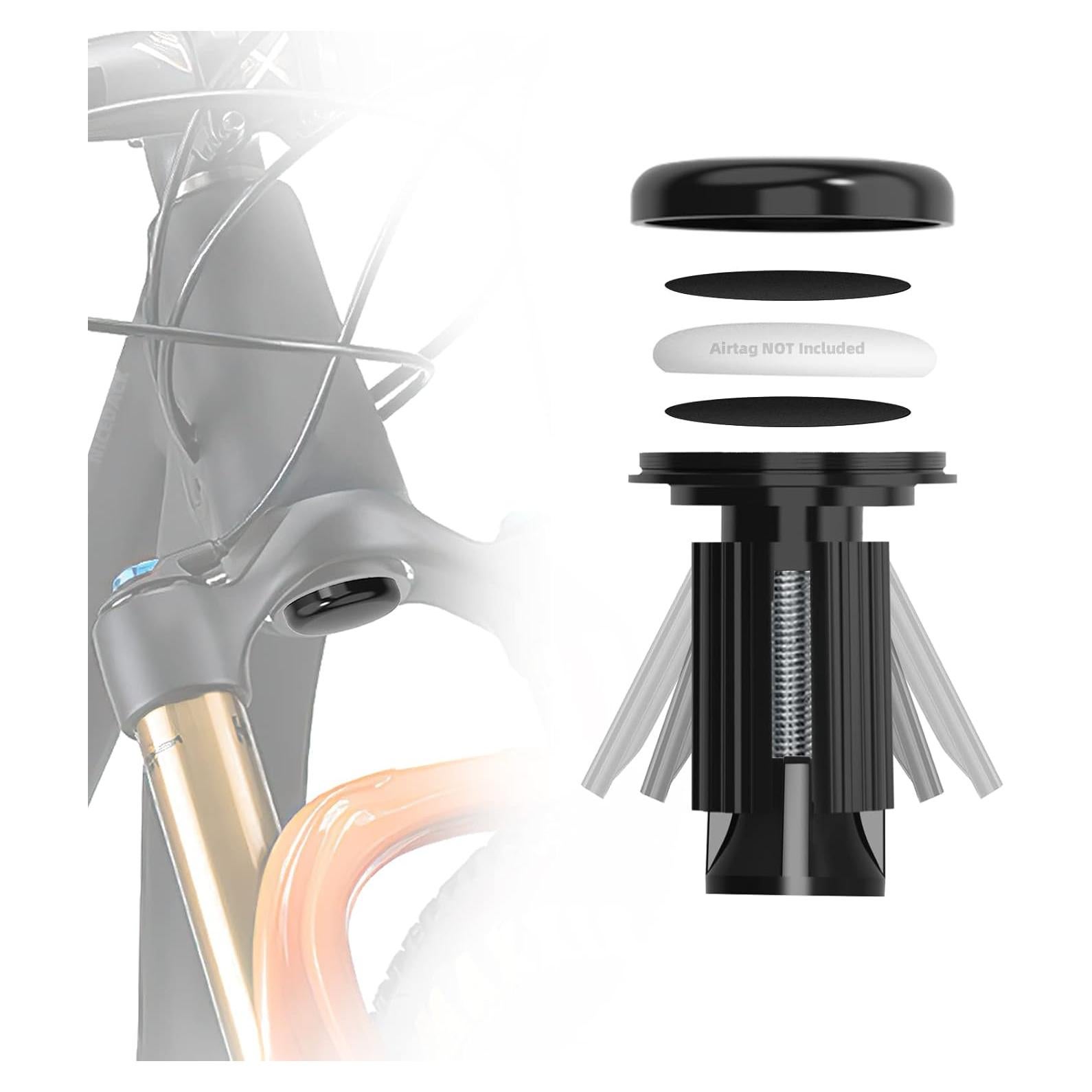 Soporte oculto para Airtag NICEDACK para bicicleta montaña