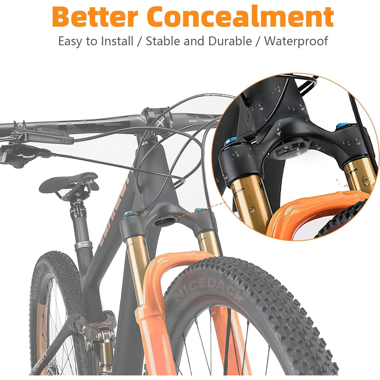 Soporte oculto para Airtag NICEDACK para bicicleta montaña