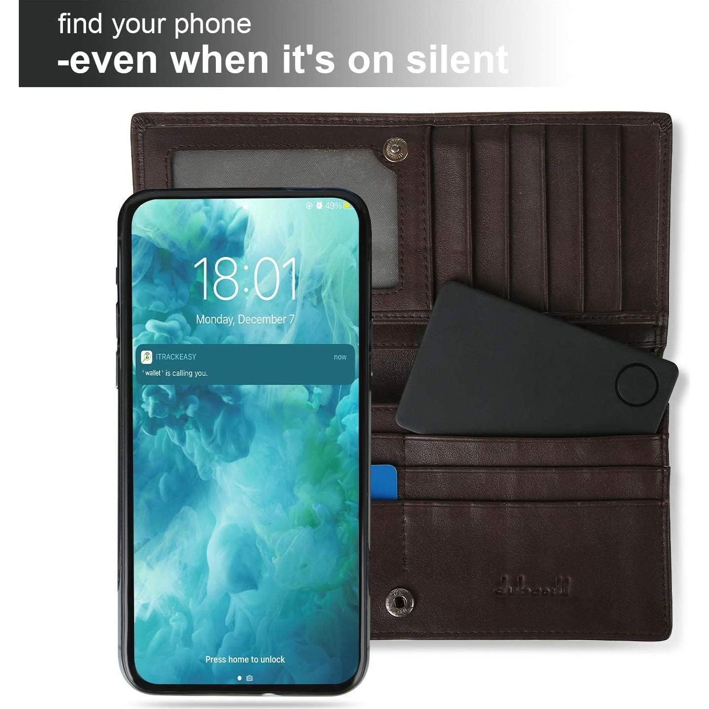 Localizador de Cartera iTrack Fpxphonix GPS Delgado Impermeable