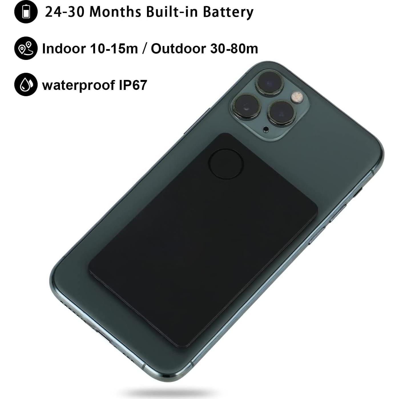 Localizador de Cartera iTrack Fpxphonix GPS Delgado Impermeable