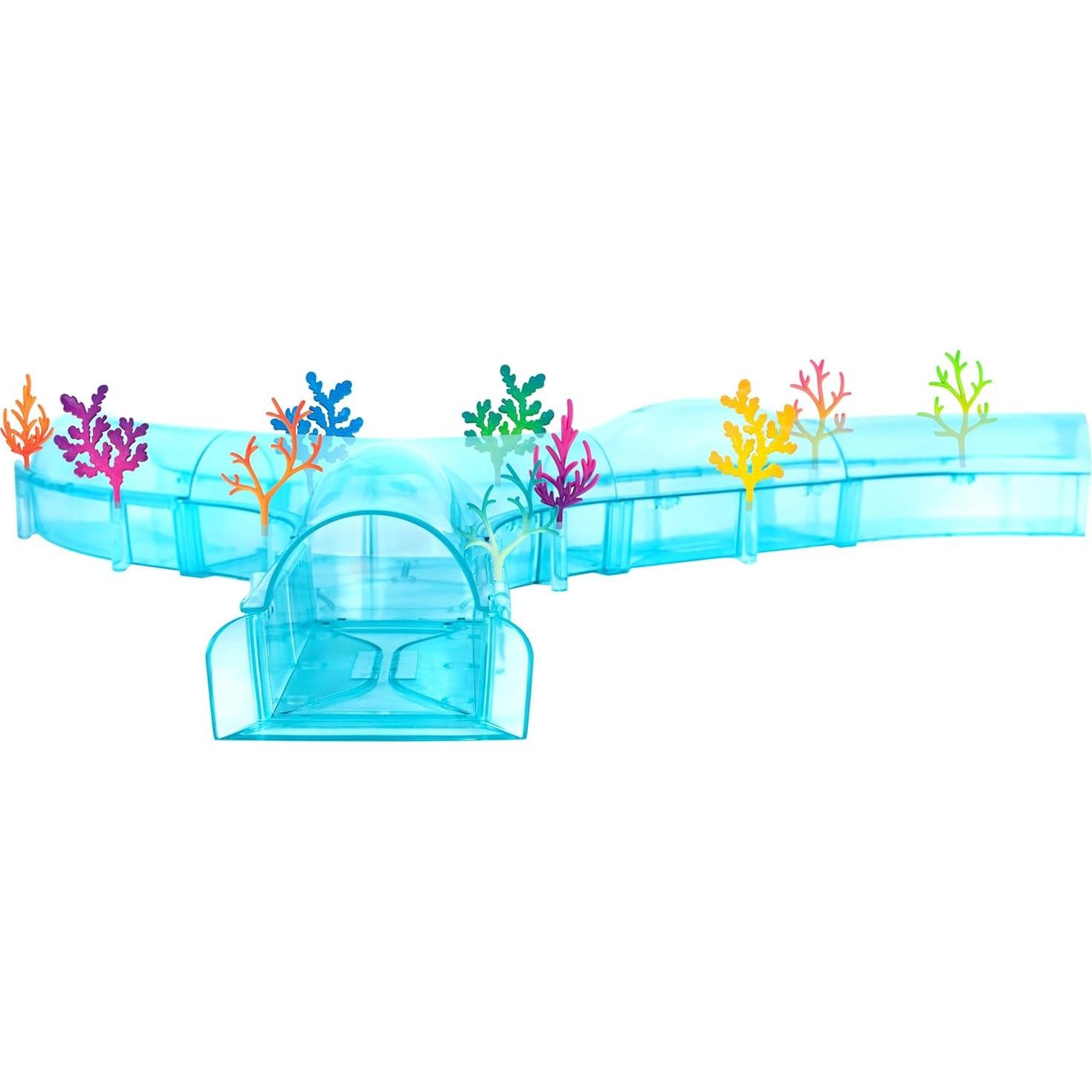 Juego de túnel de arrecife de coral Zhu Zhu con tiburón