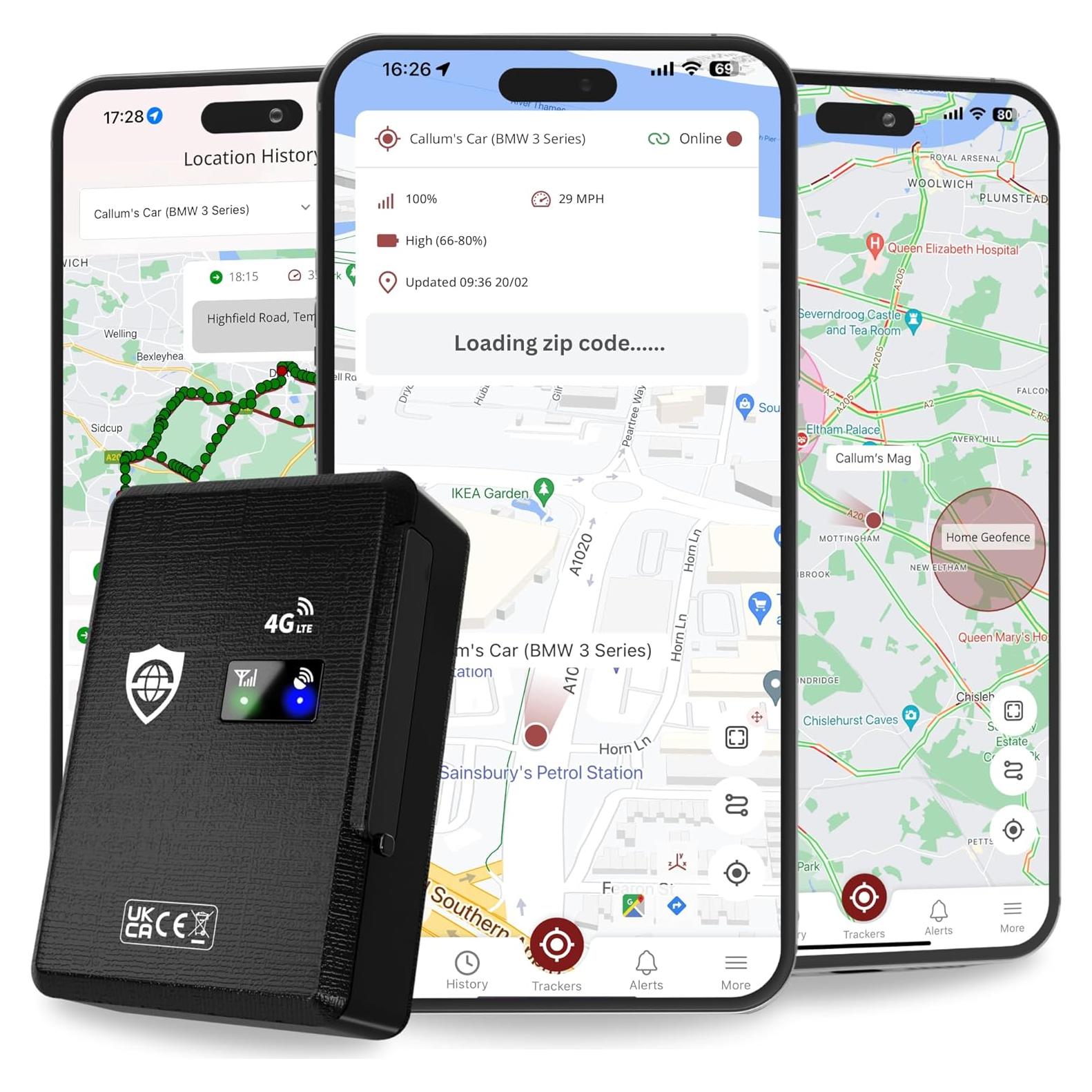 Rastreador GPS Magnético SafeTag Mag 4G LTE - 90 Días Espera