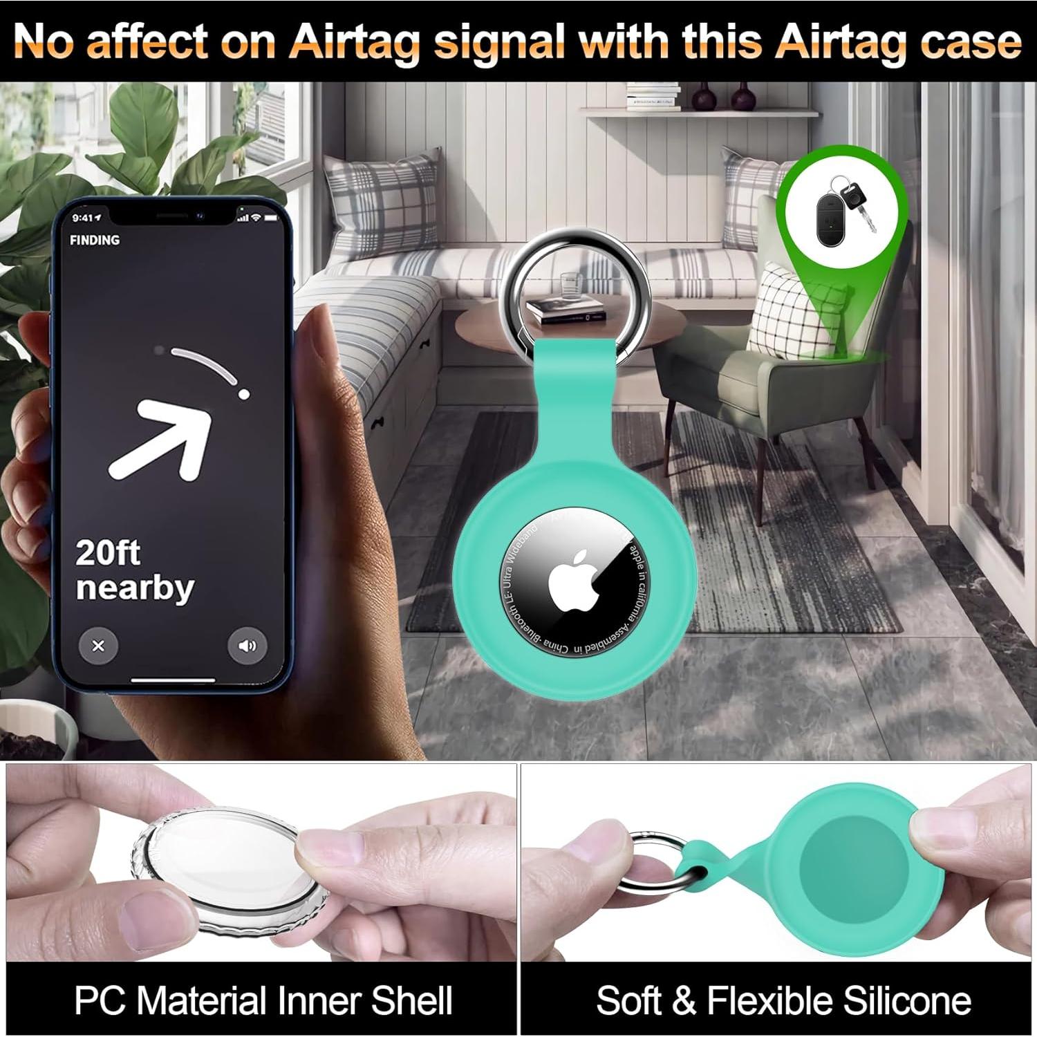 Soporte Impermeable IPX8 para AirTag x4 - xiwxi