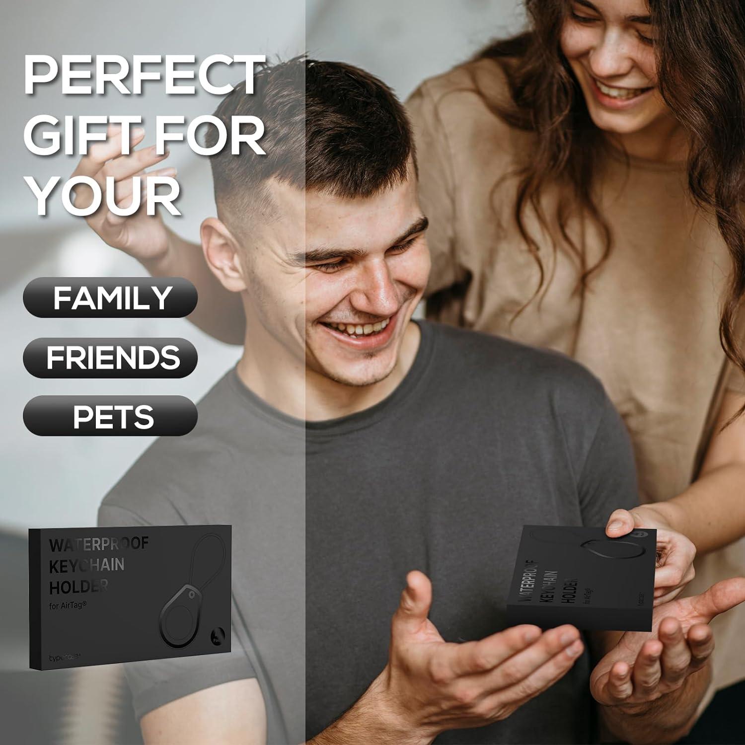 Soporte Impermeable Typecase para AirTag - Paquete de 4