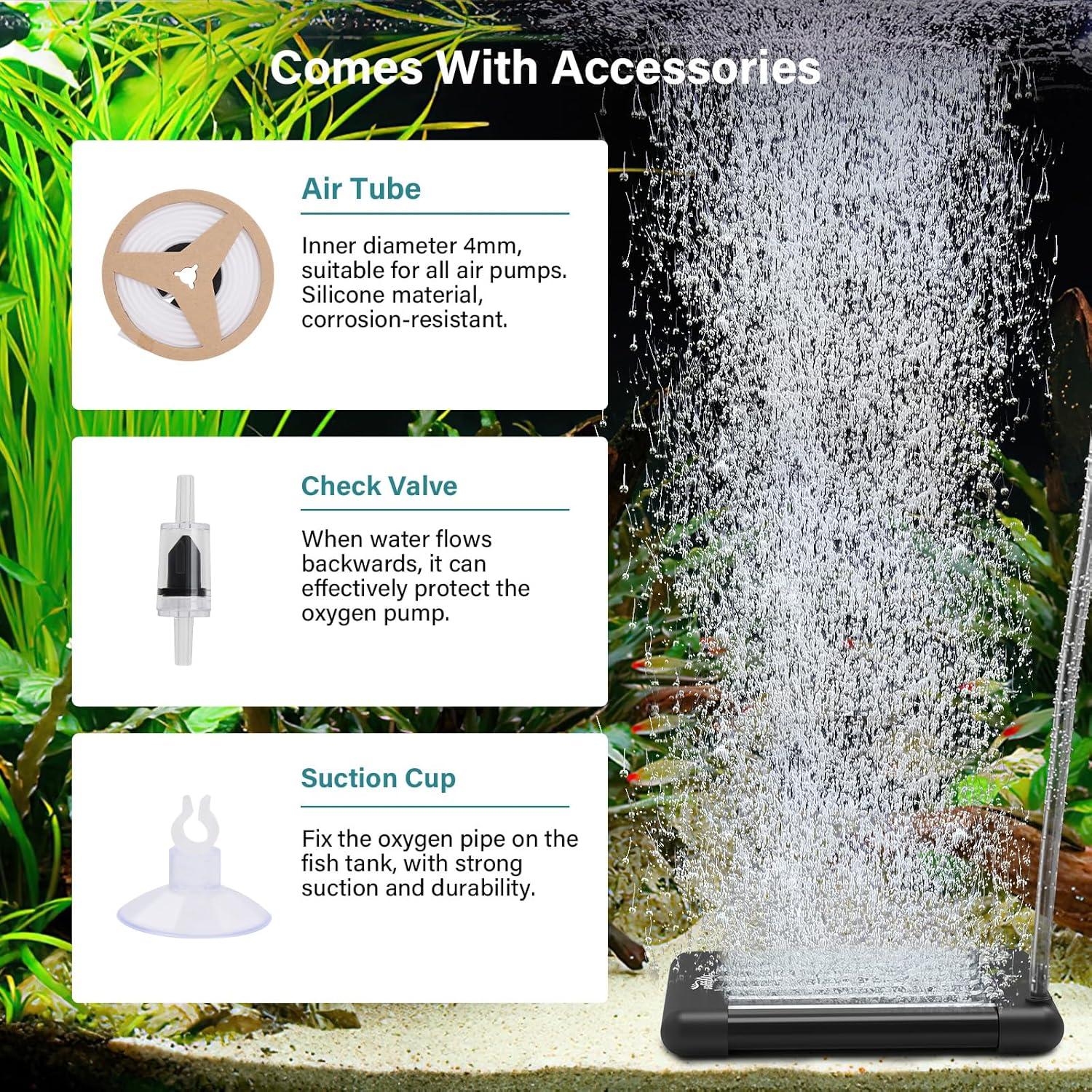 Burbujas de Acuario Hygger EVA No Obstruibles 11.94x9.40cm