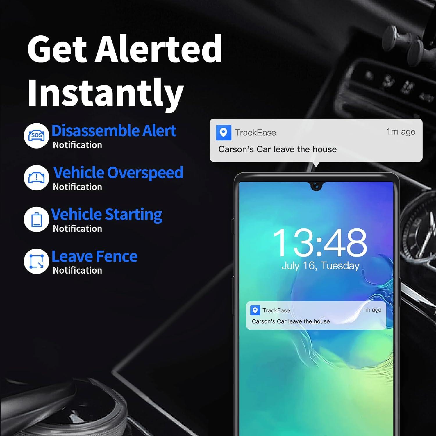 Rastreador GPS VITALGLOW 4G para Vehículos Sin Suscripción