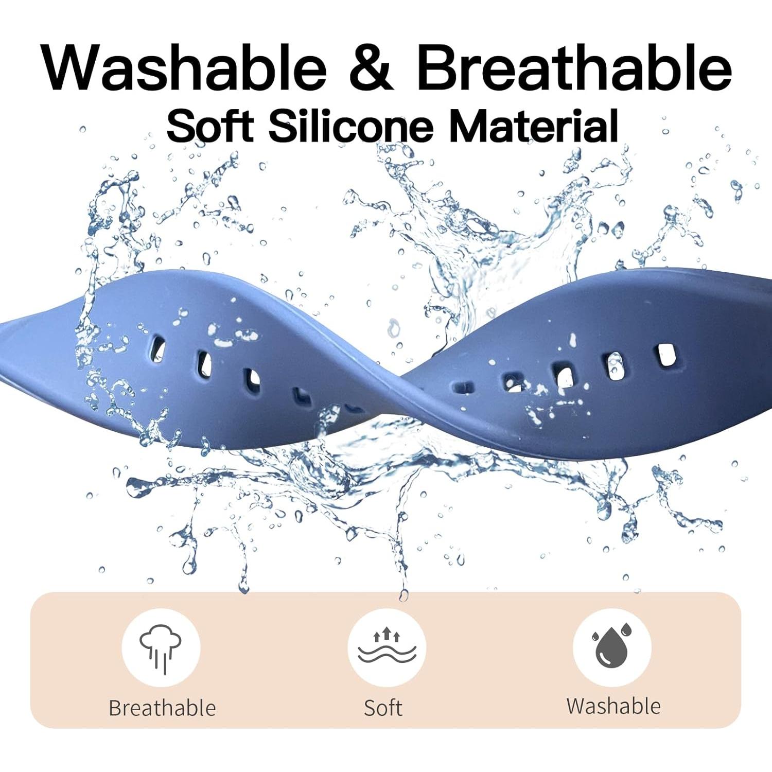 Soporte Airtag para Niños AHXLL - 3 Pulseras Silicona Impermeables