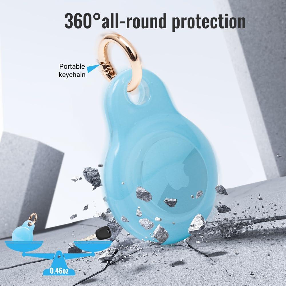 Funda para Airtag Lymor Azul Resistente al Polvo y Golpes