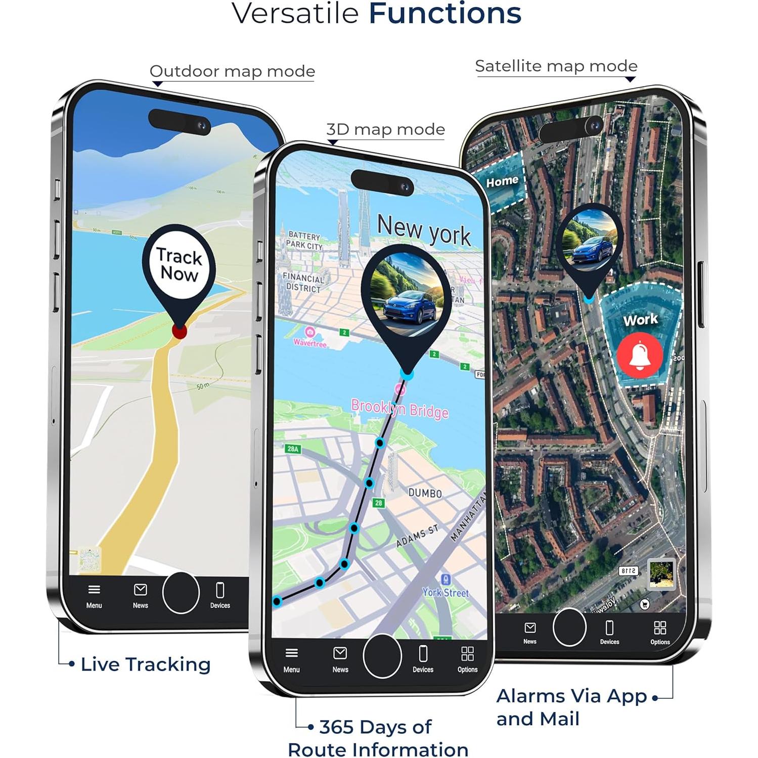 Rastreador GPS Salind 4G OBD - Localizador Vehicular Compacto