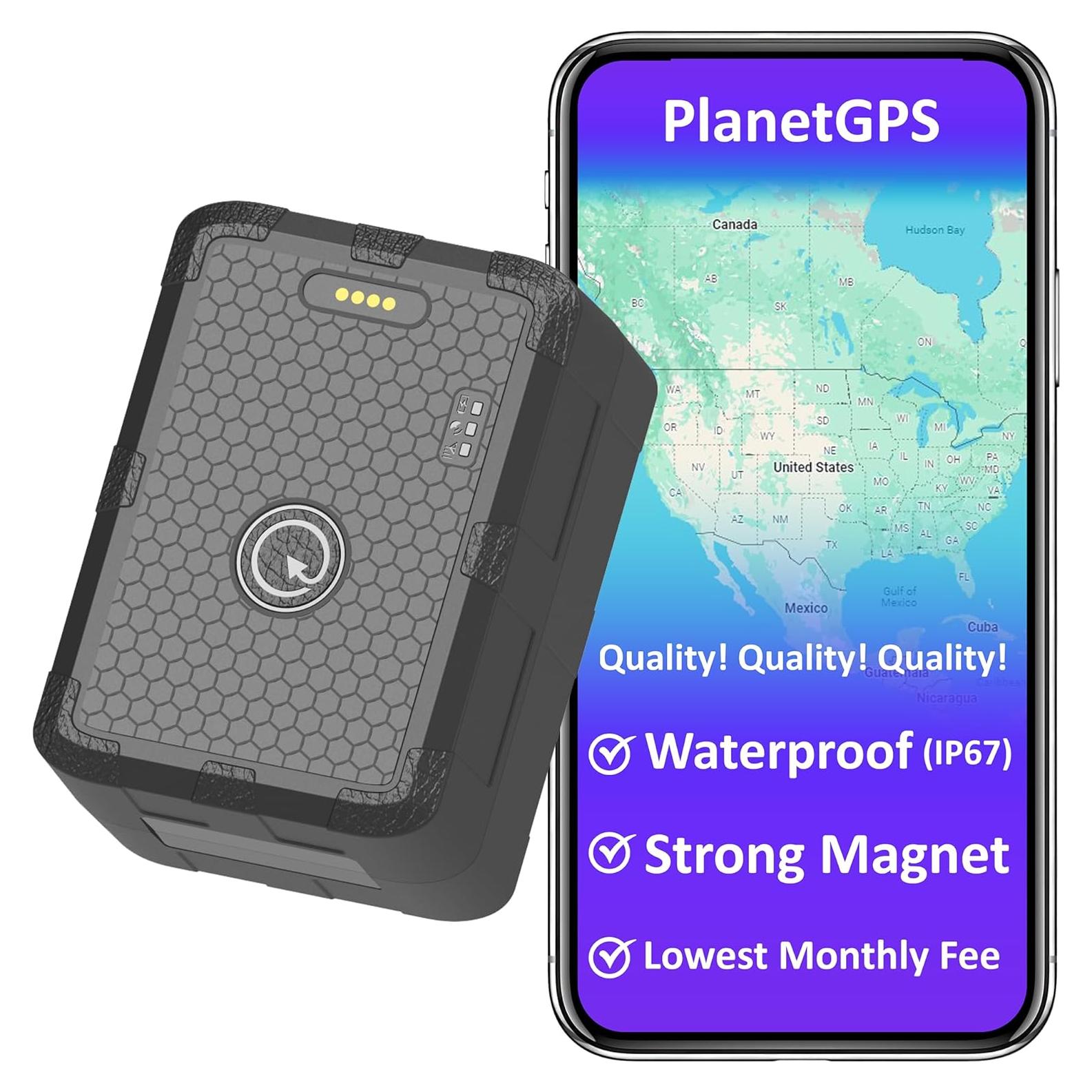 Rastreador GPS Magnético PlanetGPS Júpiter Impermeable