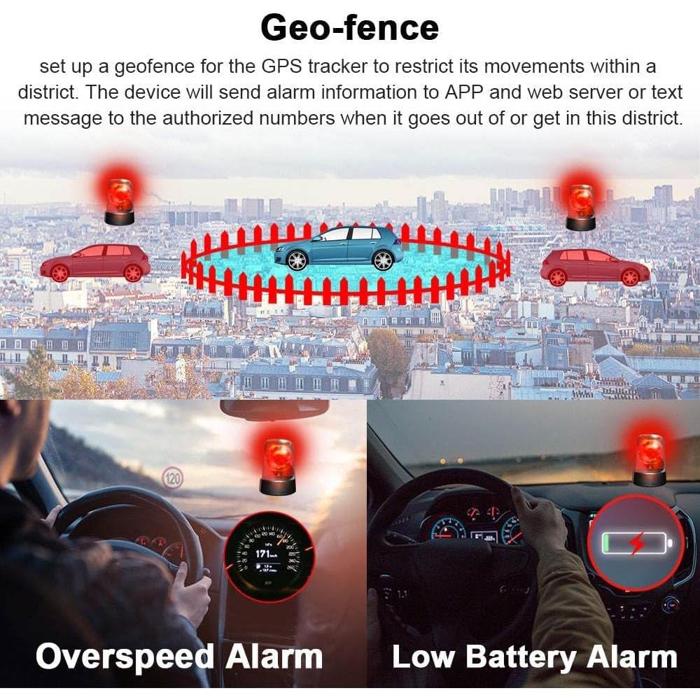 Rastreador GPS YangtongLK GT06N LTE Antirrobo Vehículos