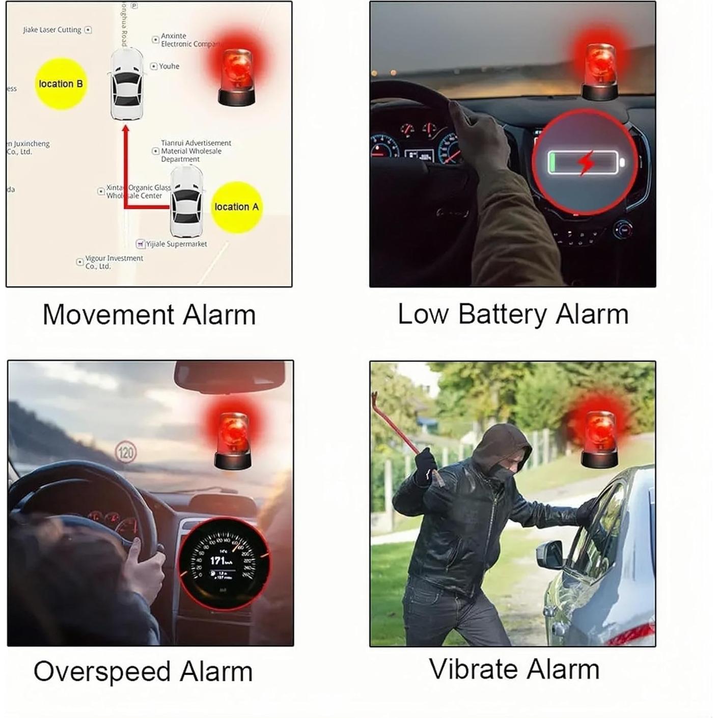Rastreador GPS YangtongLK GT06N LTE Antirrobo Vehículos