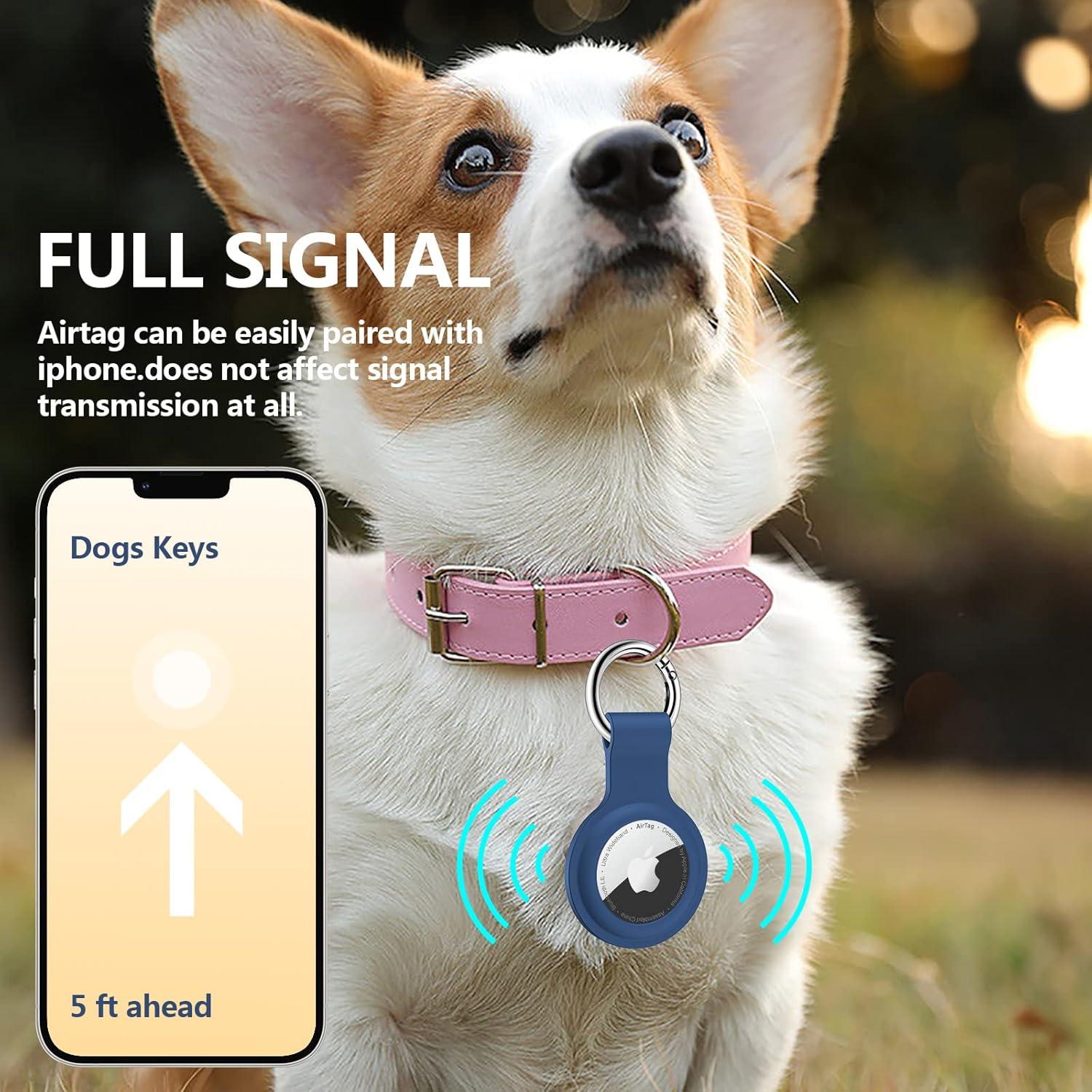 Soporte para AirTag QYQa - Funda Silicona 4 Colores