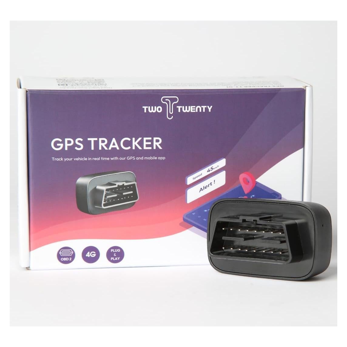 Rastreador GPS OBD-II Two Twenty - Seguimiento Vehicular