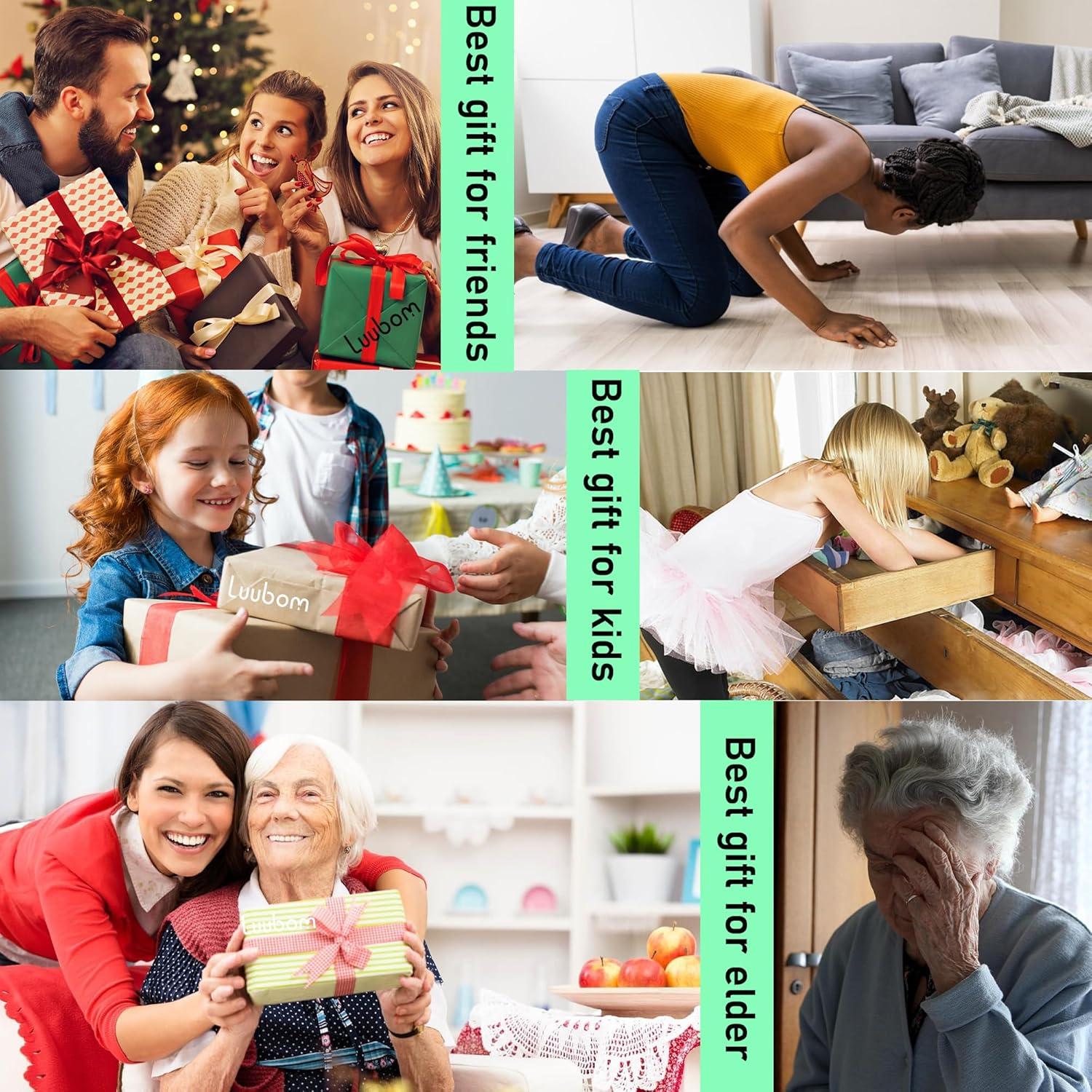 Localizador de Llaves Inalámbrico Luubom TF04C 50m 4 Receptores