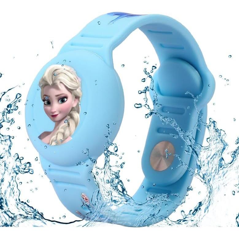 Pulsera Ajustable para AirTag Niños Genérico Azul Impermeable
