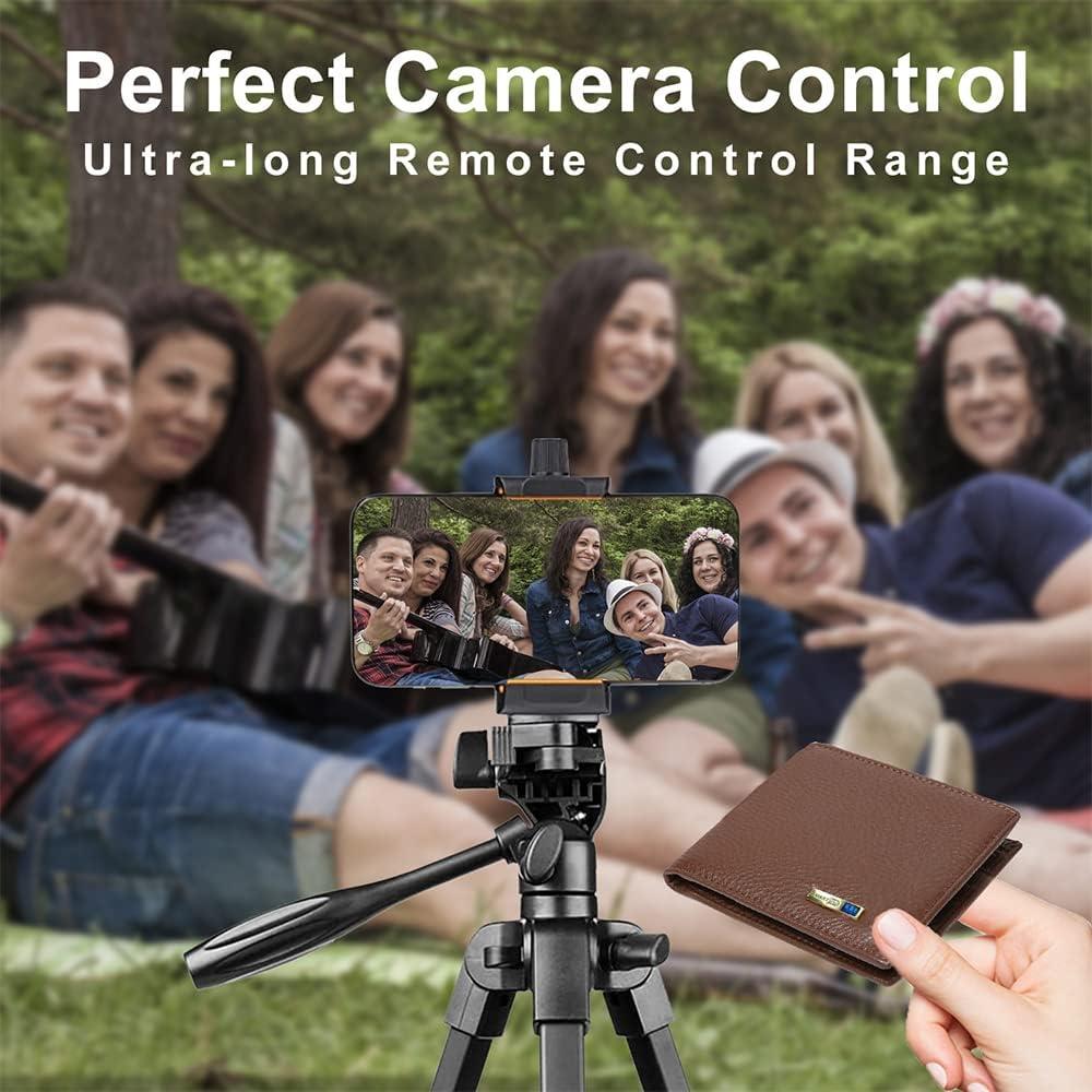 Billetera Bluetooth Anti-Pérdida Donmia Marrón Minimalista