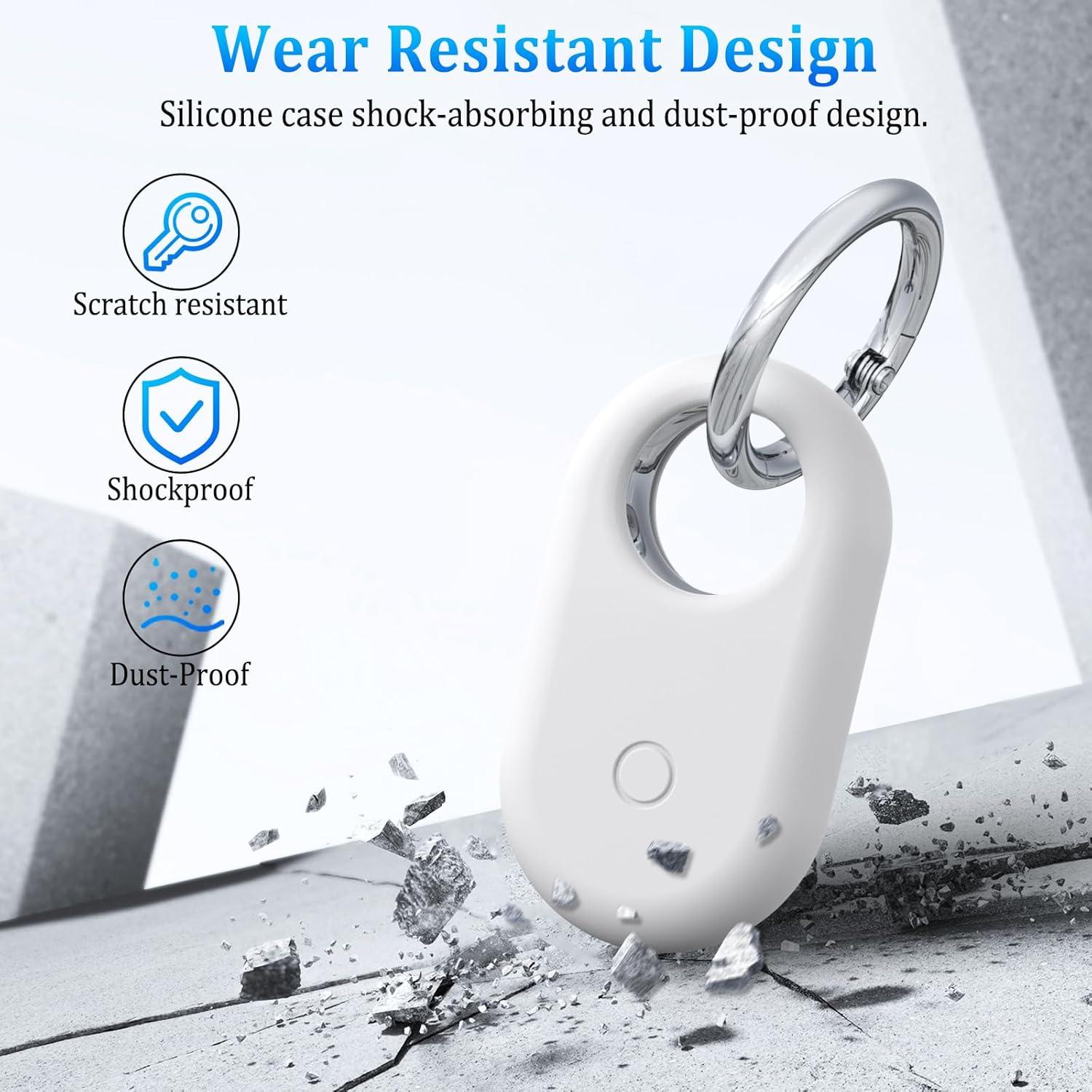 Funda de Silicona Meliya para Samsung Galaxy SmartTag2 - 4 Pzas