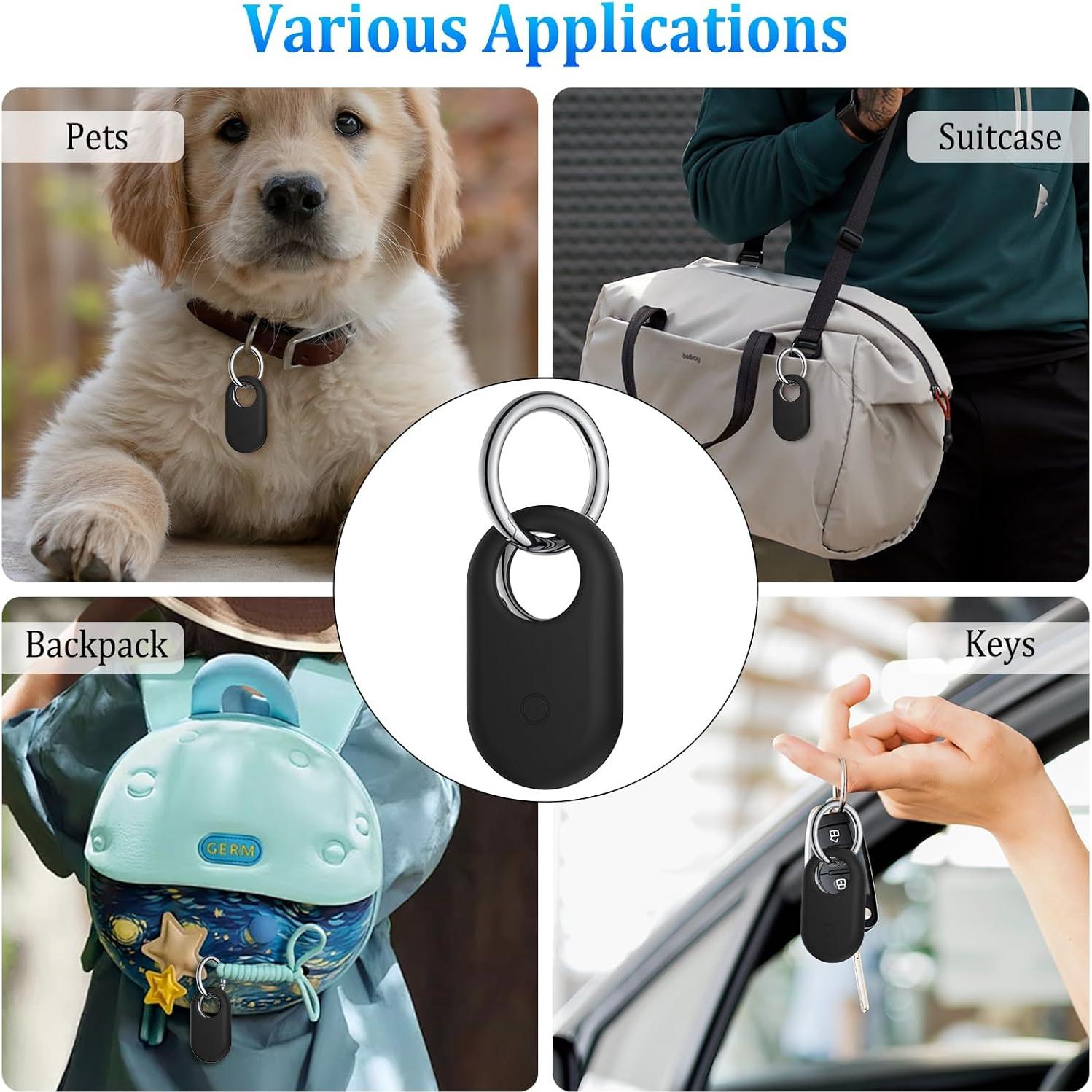 Funda de Silicona Meliya para Samsung Galaxy SmartTag2 - 4 Pzas