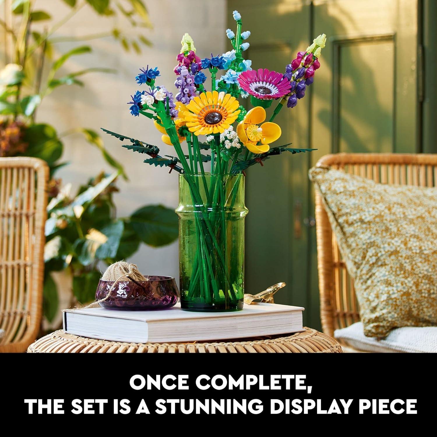 LEGO Ramo de Flores Silvestres 10313 - Set de Construcción