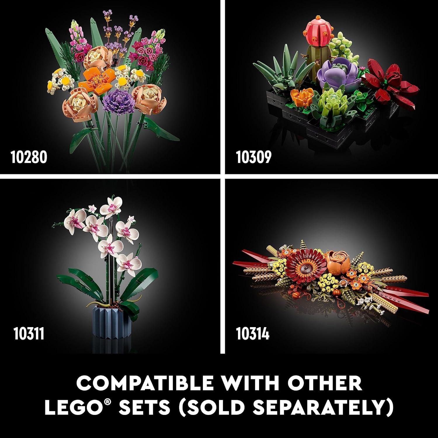 LEGO Ramo de Flores Silvestres 10313 - Set de Construcción