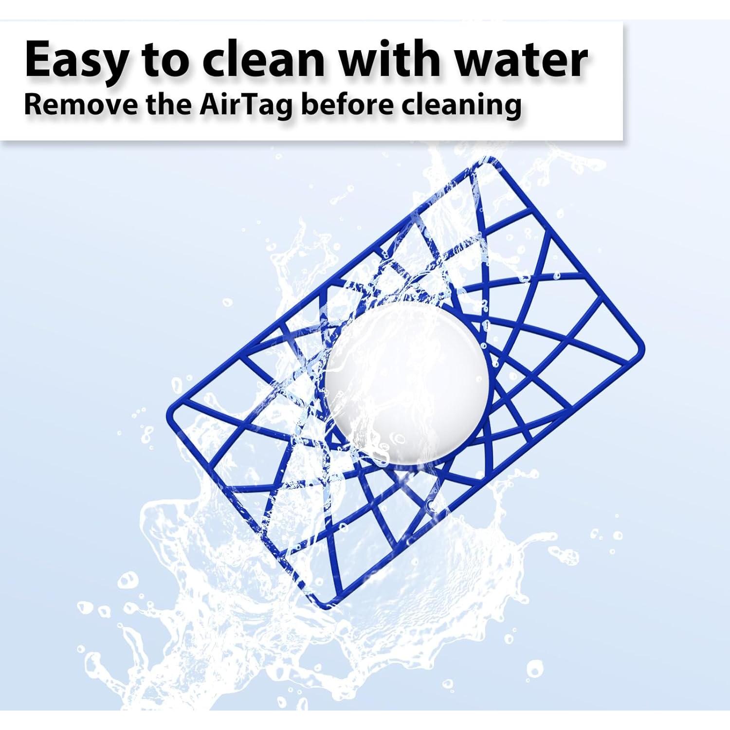 Soporte de Cartera WALNEW para AirTag 4 Pack Ultra Delgado