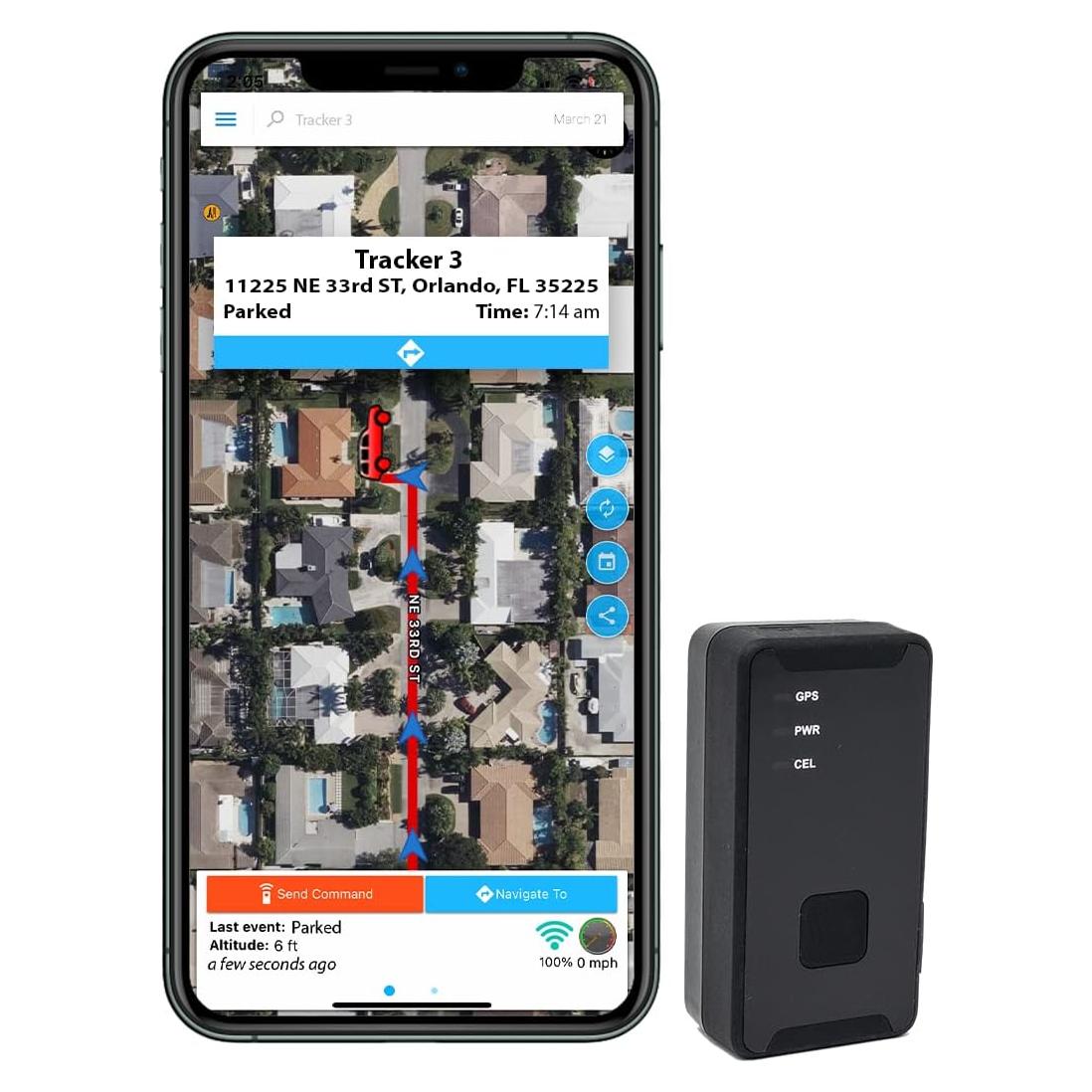 Rastreador GPS Optimus 2.0 Queclink 4G LTE Tiempo Real